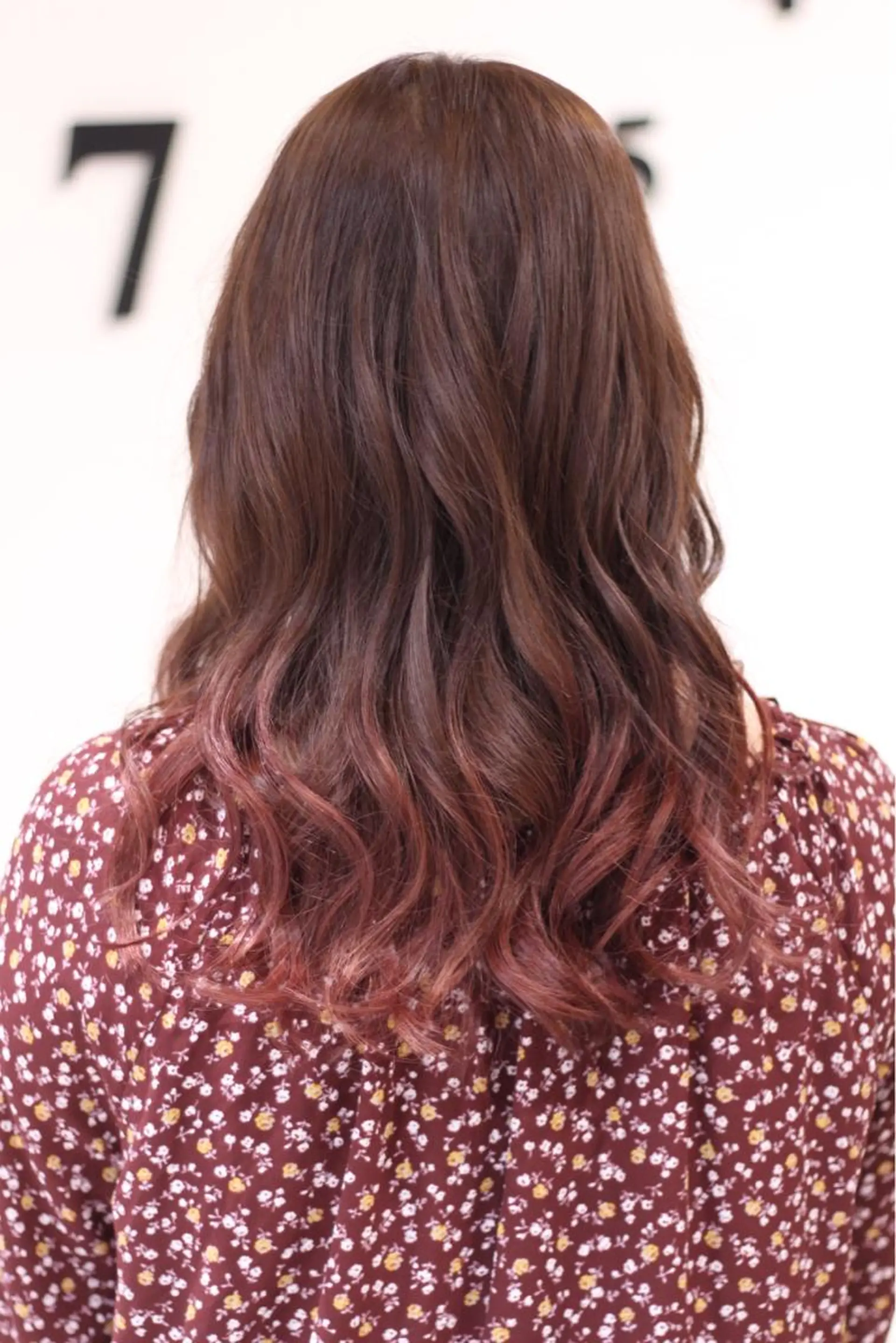 セミロング カラー ヘアカラー 松吉 純平のヘアスタイル