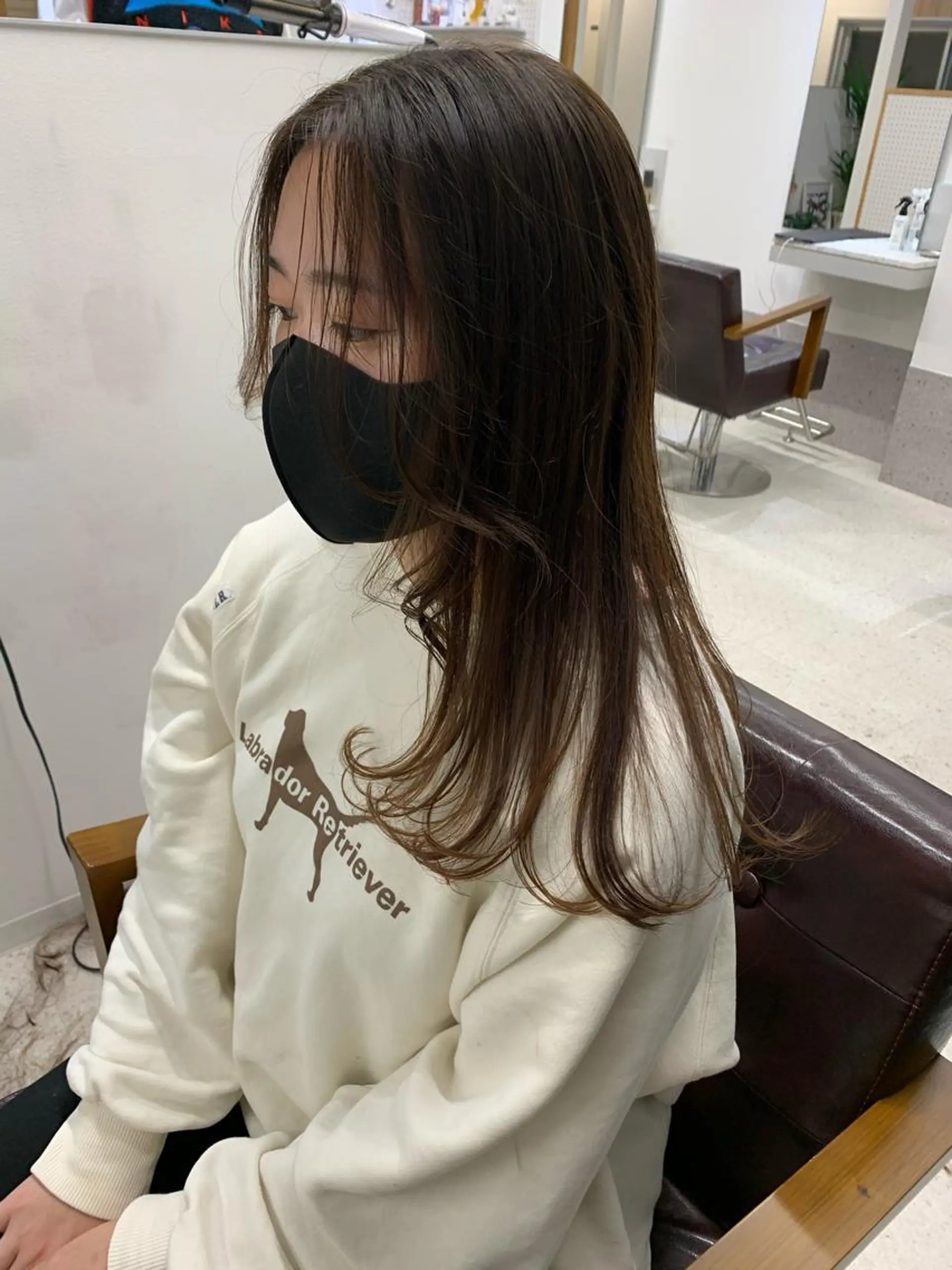 カラー MARU レイヤー/パーマのヘアスタイル