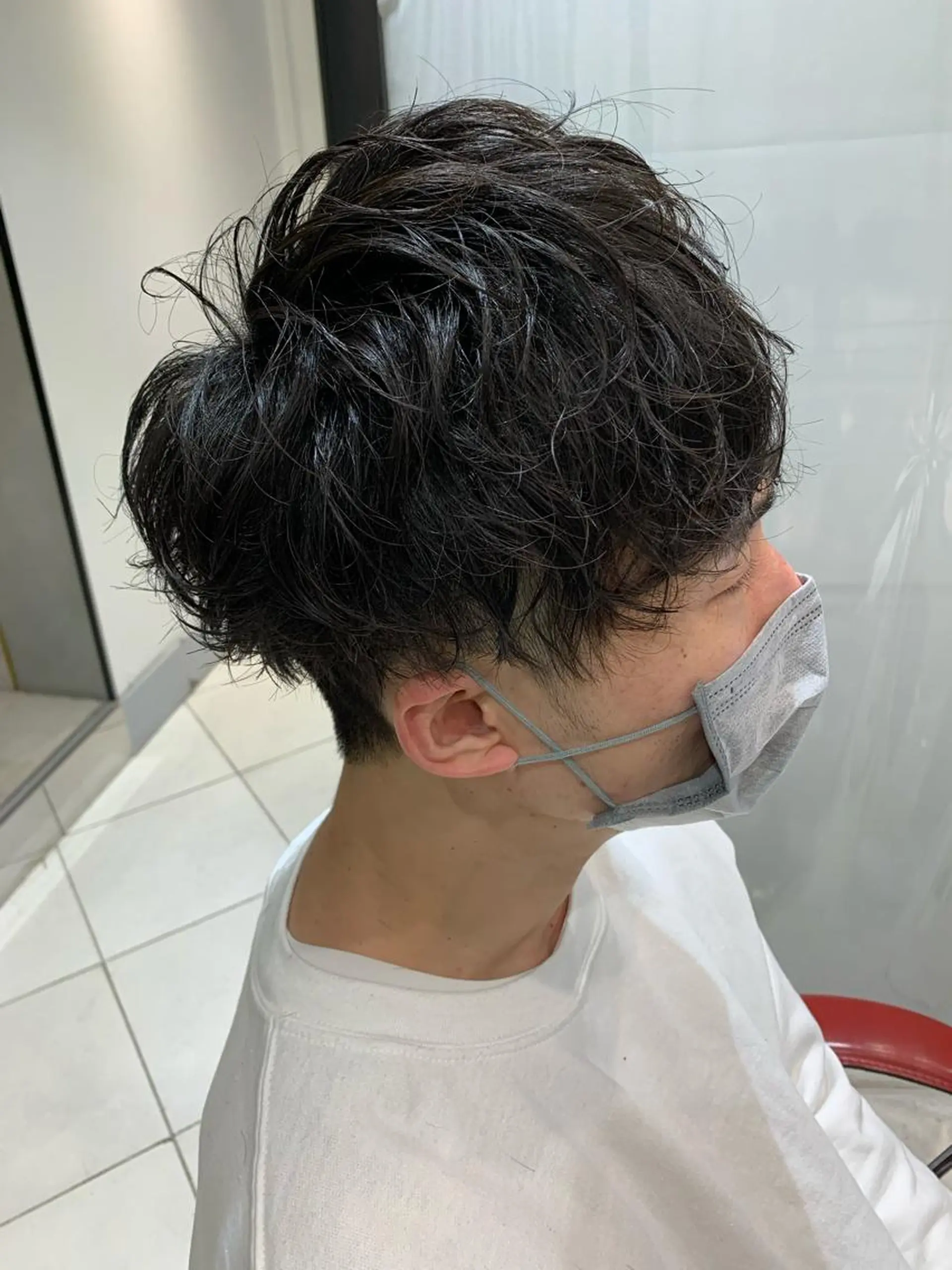 メンズ カット パーマ トリートメント ヘアセット ✨上村 潤平✨メンズヘア✨のヘアスタイル