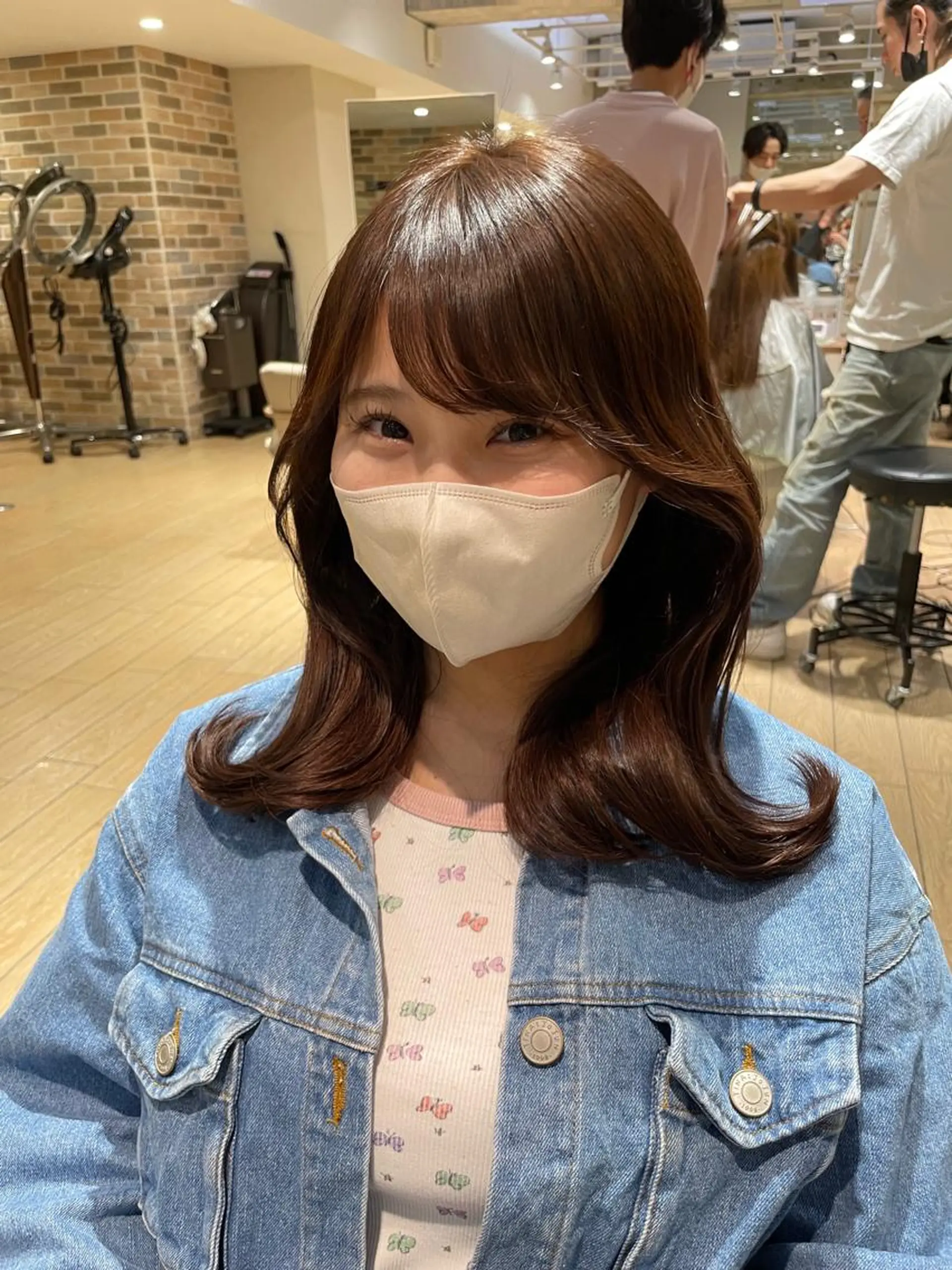 ミディアム ヘアカラー アフロートディル表参道店所属・艶髪カラー/レイヤー カット/表参道　寺崎のヘアスタイル