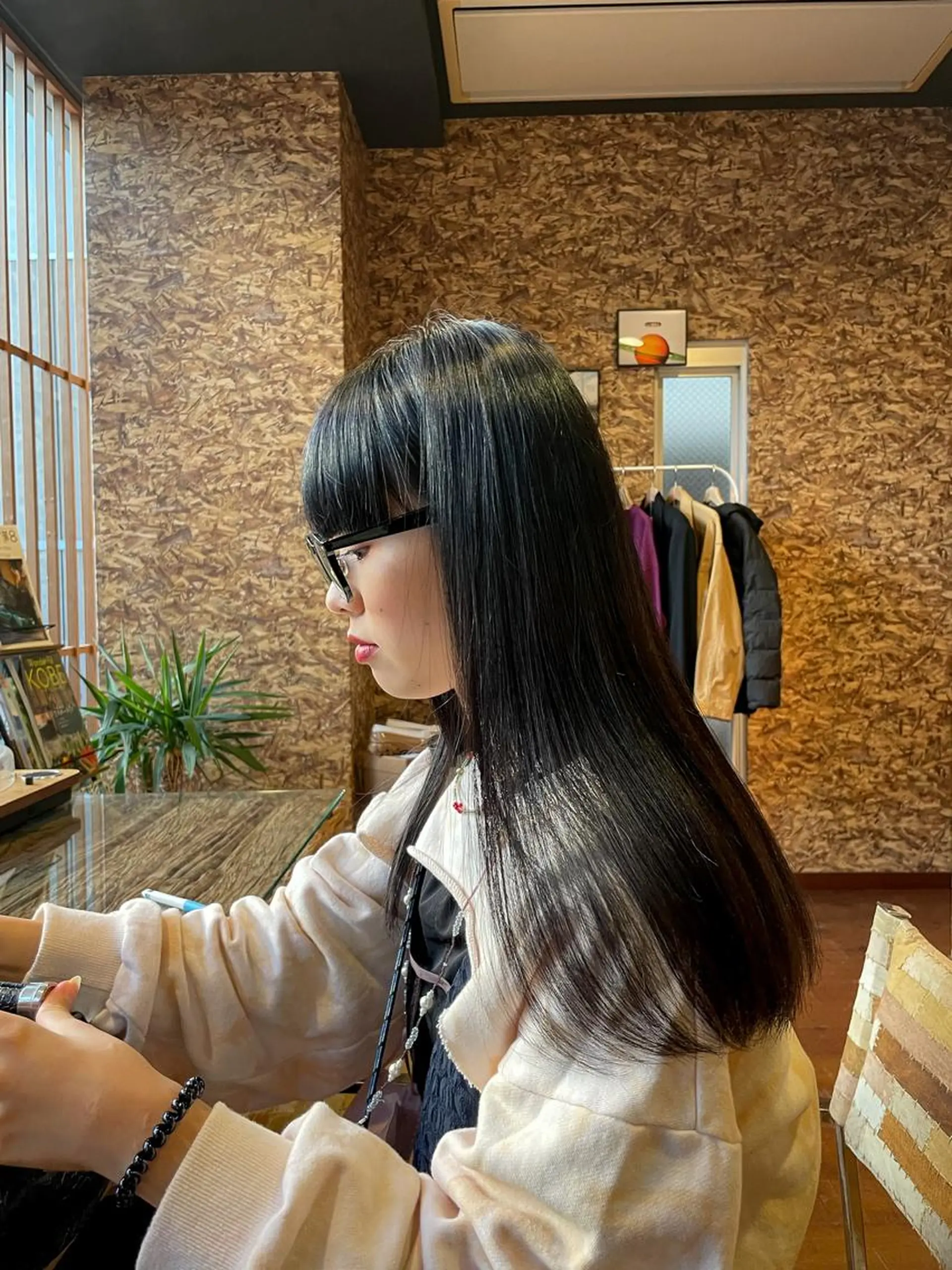 セミロング E所属・E  難波店 Kaiのヘアスタイル