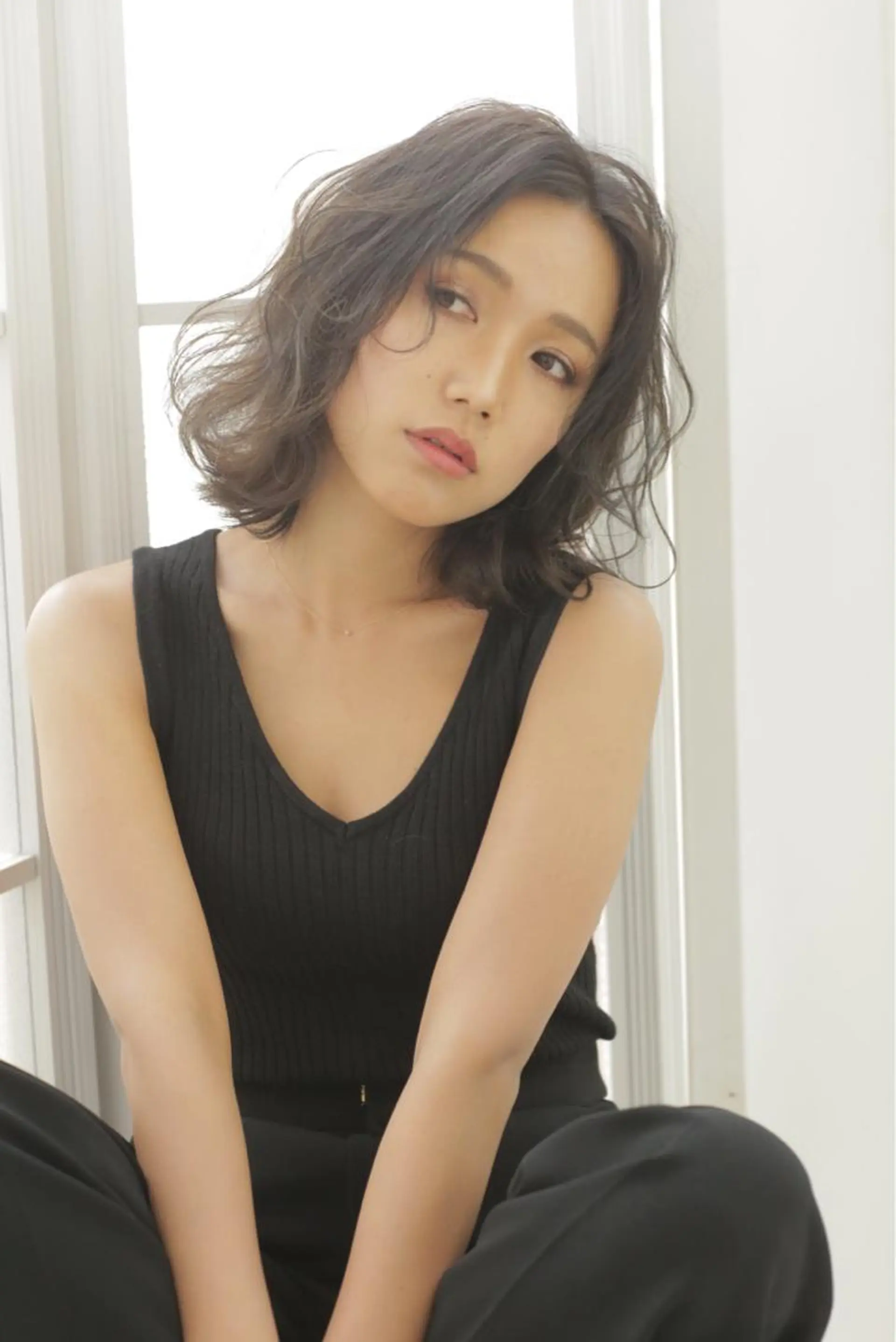 ショート marshu  梅田店所属・髪質改善 透明感×韓国風のヘアスタイル