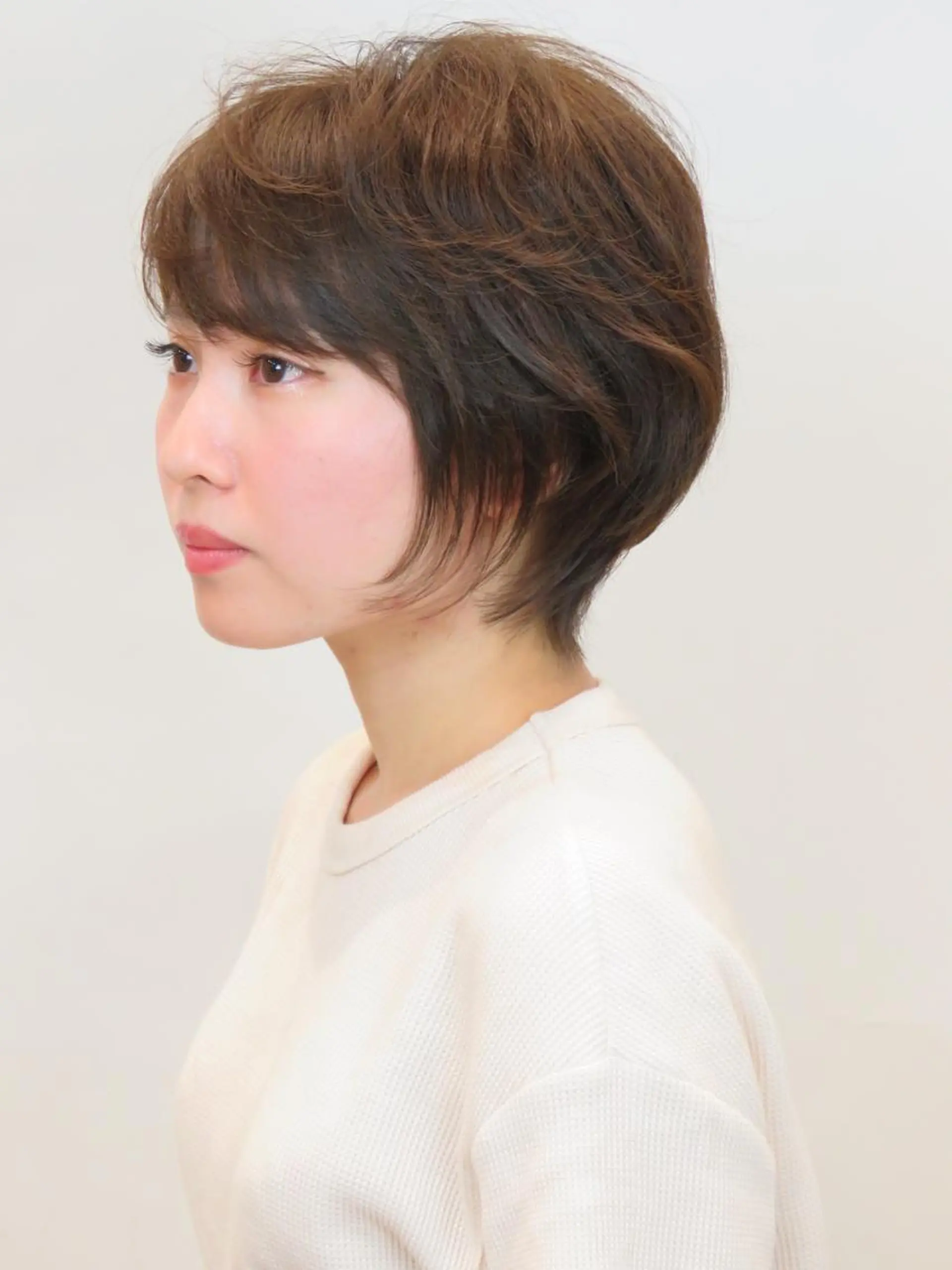 ショート カラー ヘアアレンジ 鈴木 真悠のヘアスタイル