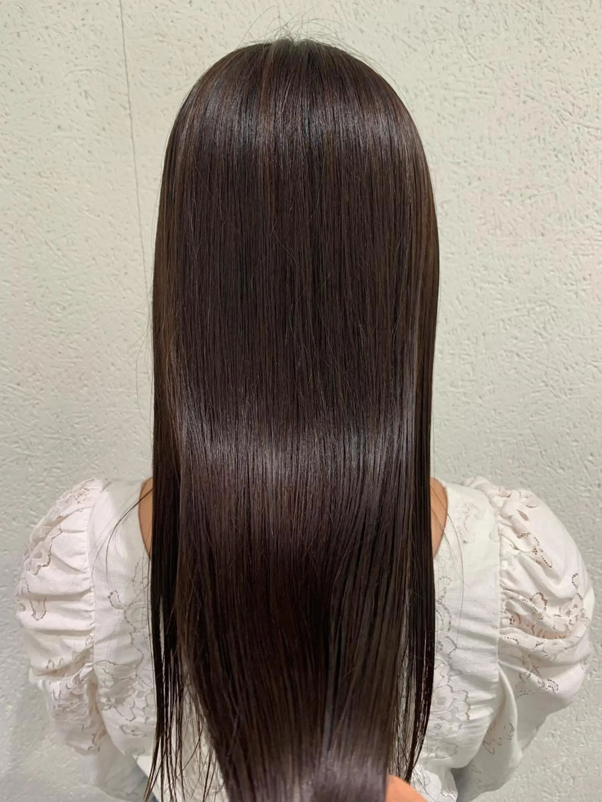 ロング カット 縮毛矯正 トリートメント 【酸性ストレート】 宮下和明のヘアスタイル