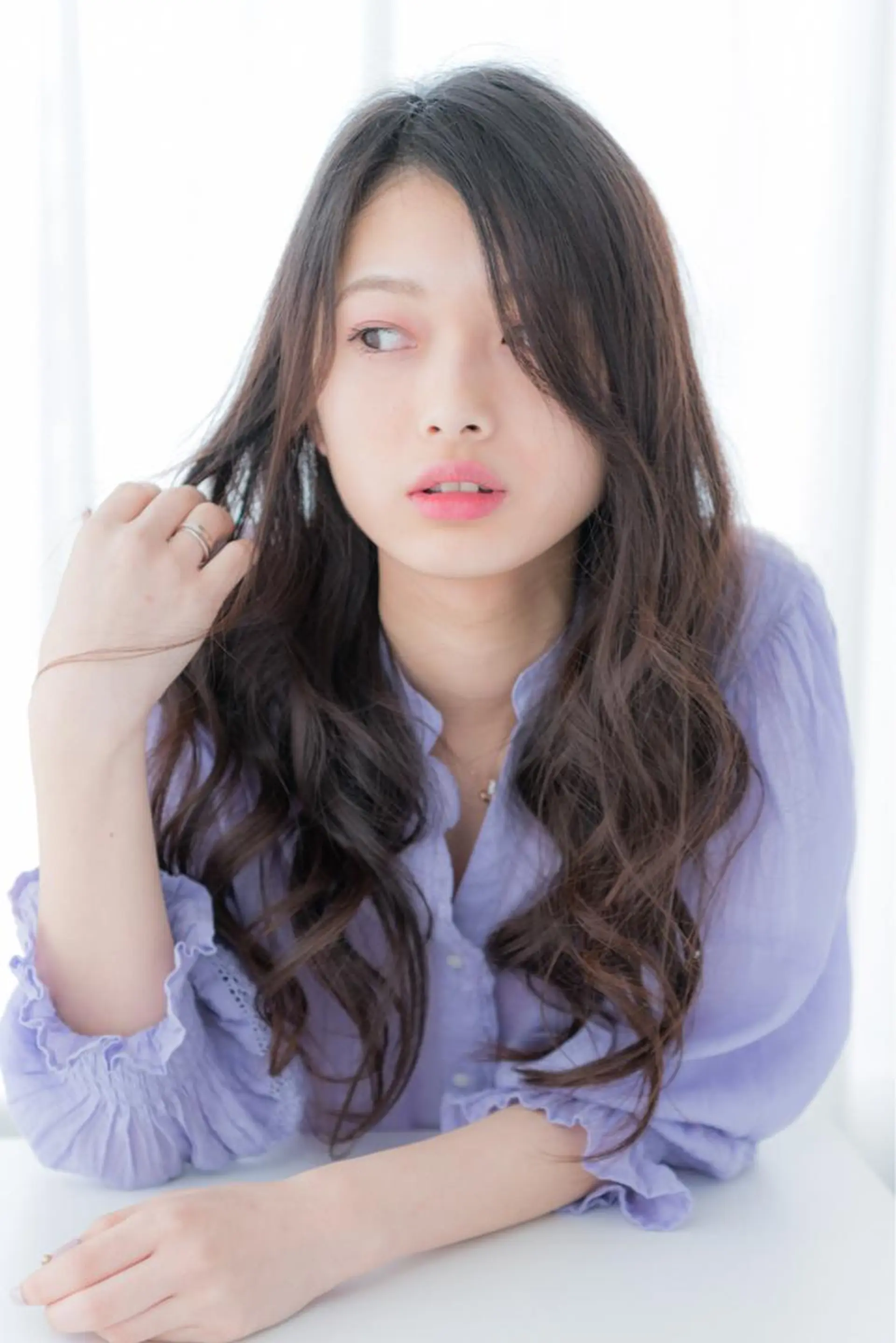 ロング パーマ カット パーマ トリートメント RIZE HAIR SUNNY所属・RIZE HAIR SUNNY 竹ノ塚店のヘアスタイル