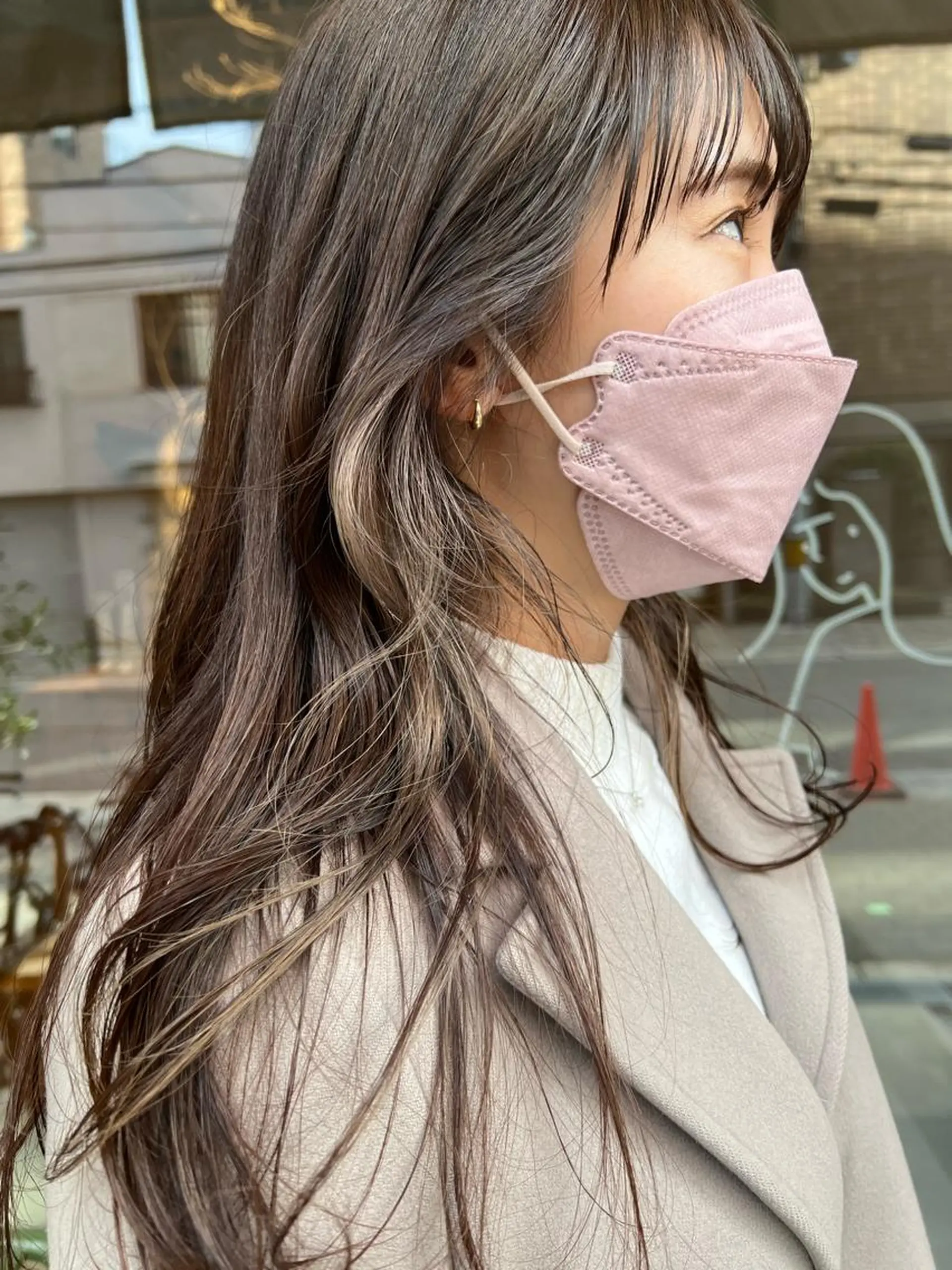 ロング カラー ヘアアレンジ 村岡 夏美のその他イメージ