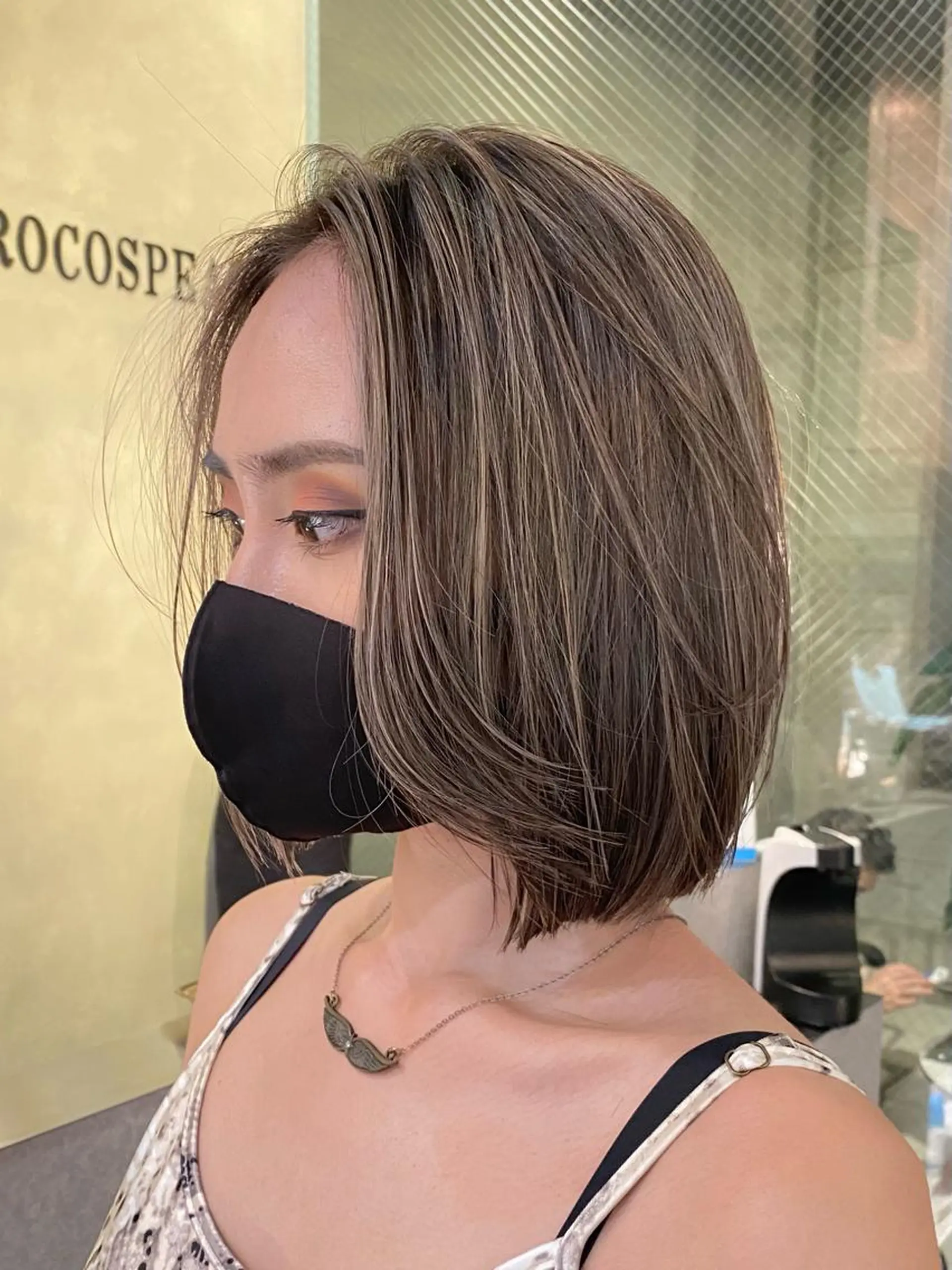 ショート ボブ 平成ギャル×韓国 mix💖MIKUのヘアスタイル