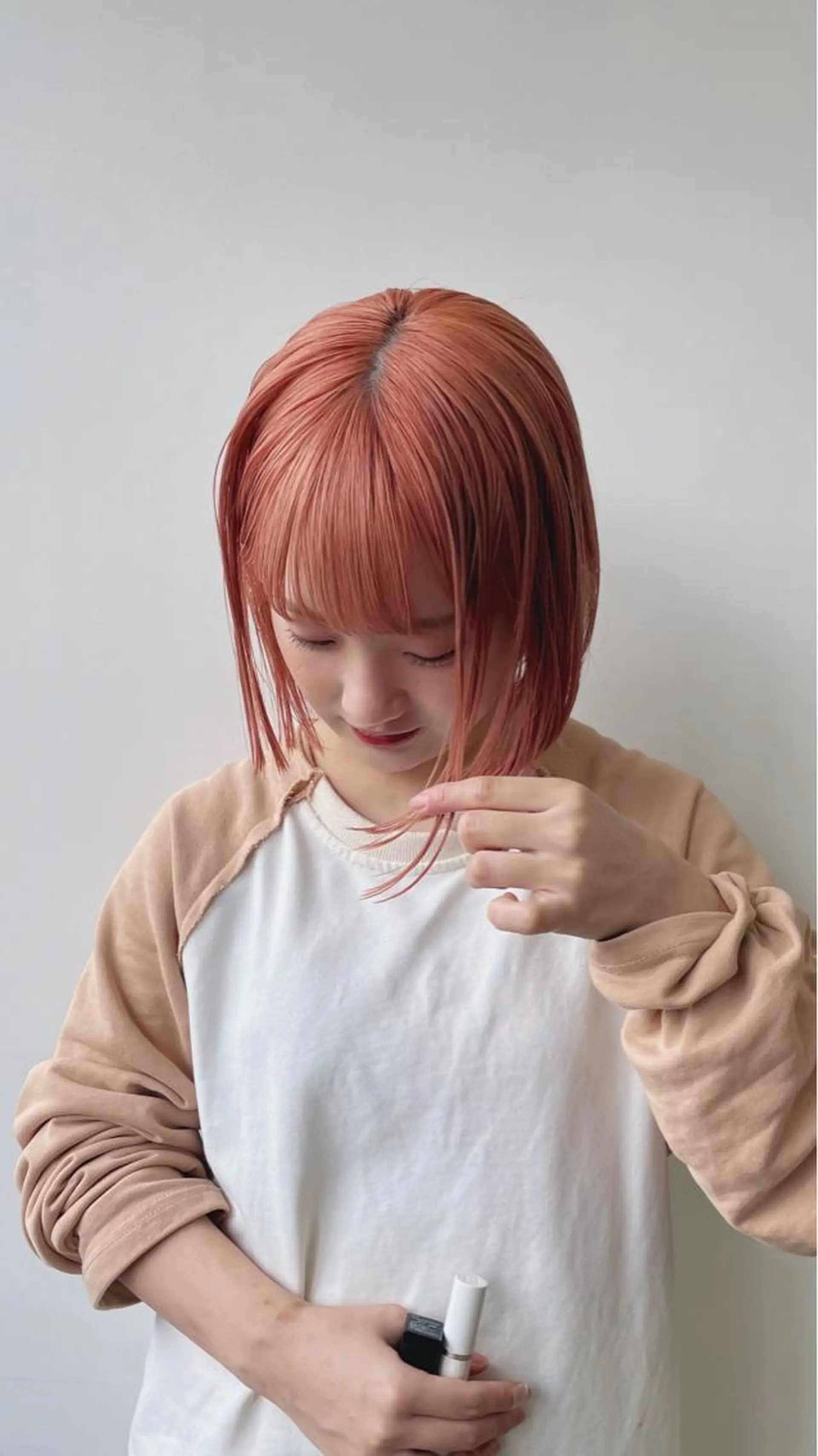 ショート カラー ブリーチ ケアブリーチ ダブルカラー イヤリングカラー インナーカラー カット ヘアカラー Terve. 杉山 将悟のヘアスタイル