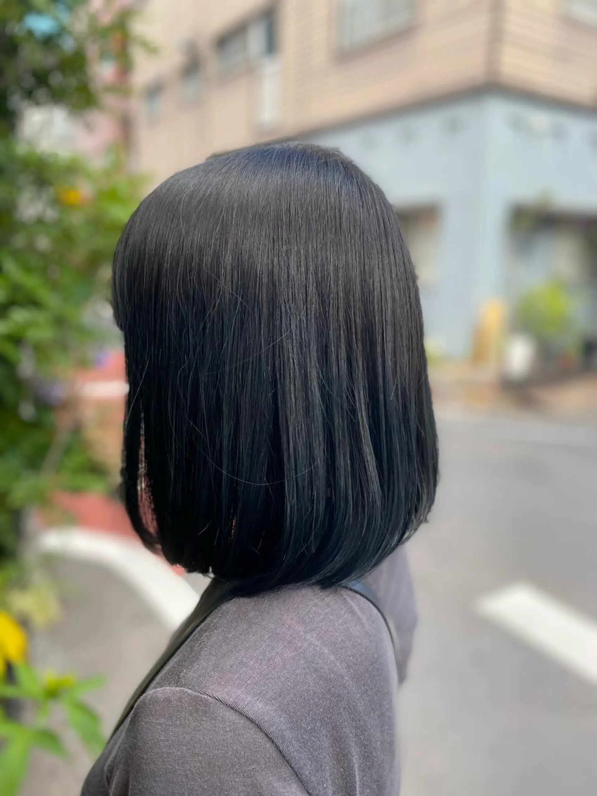 セミロング カラー カット ヘアカラー 古西 康裕のヘアスタイル