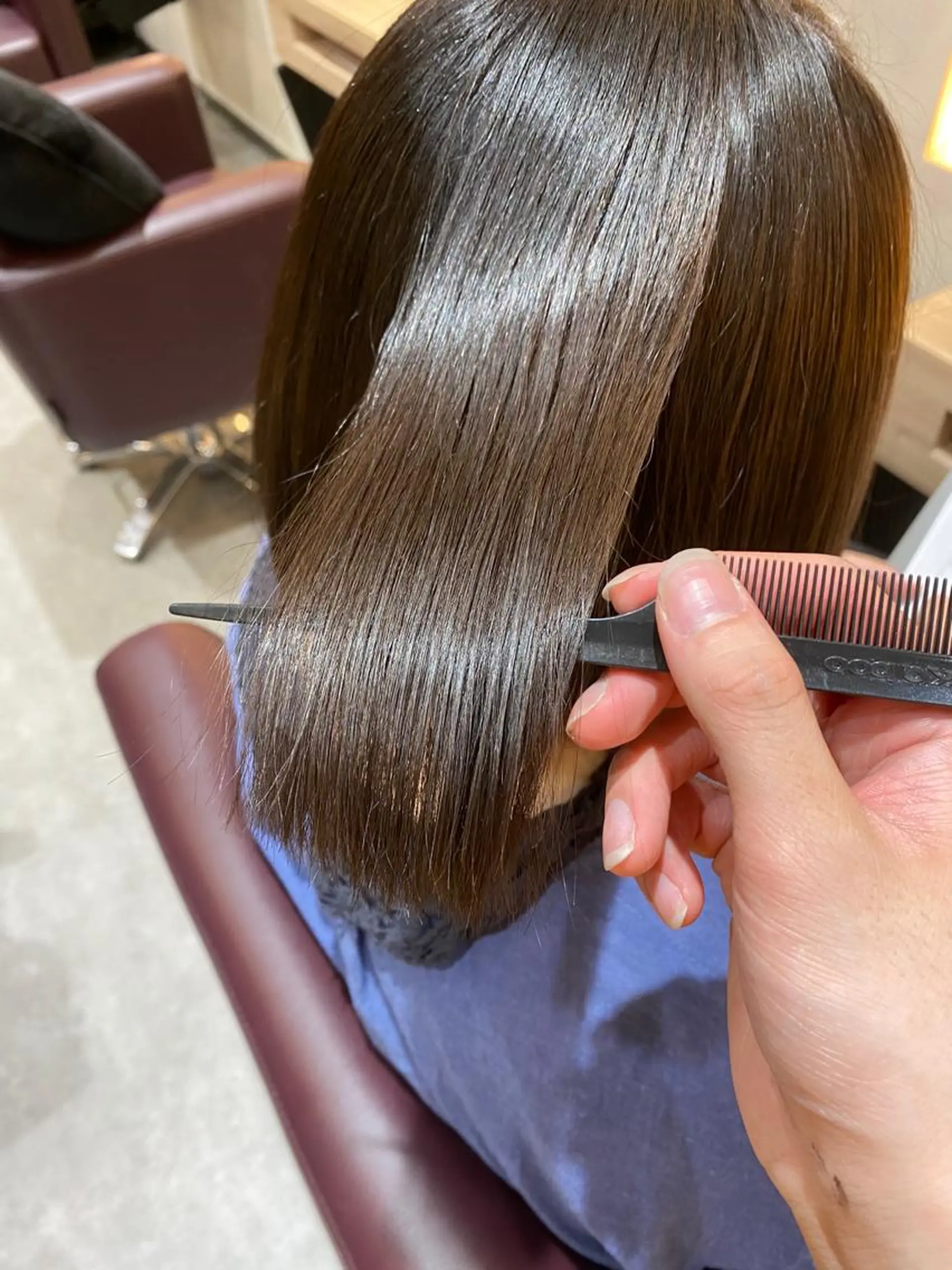 ミディアム カラー 透明感カラー kanato🇰🇷 【札幌韓国ヘア】のヘアスタイル