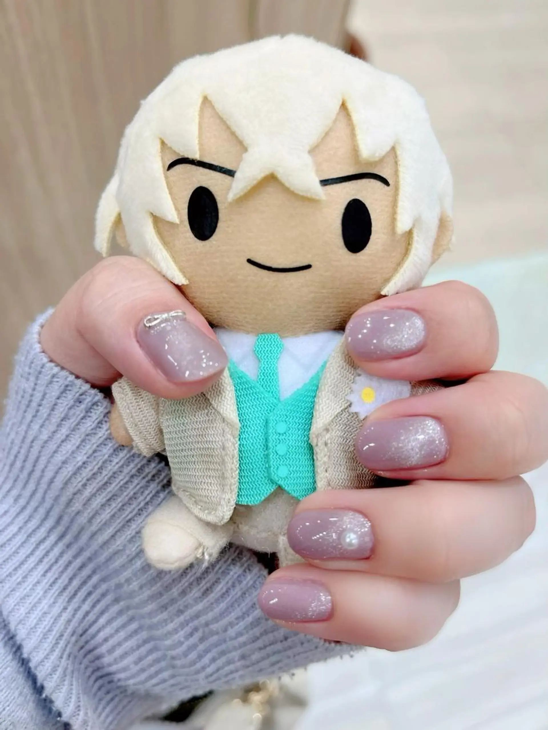 ネイル マグネットネイル ピンク m.yネイル所属・末石 真悠のネイルデザイン