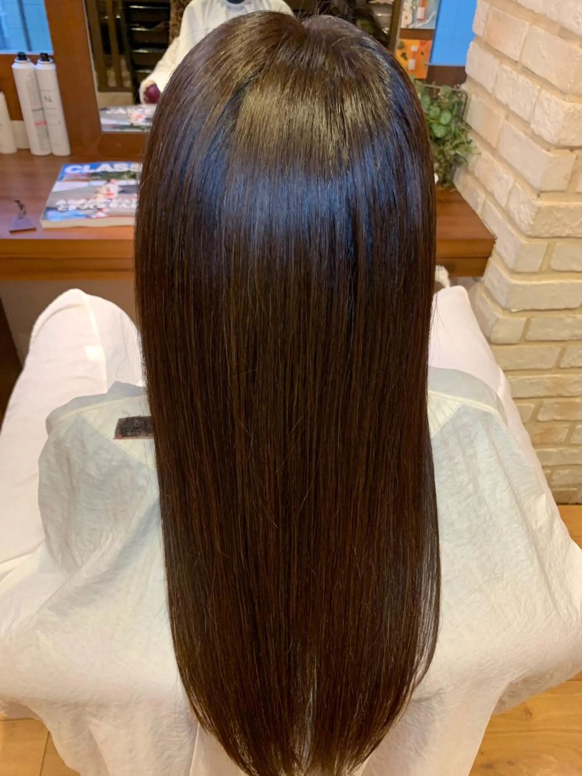 ロング カラー パーマ SALOWIN GINZA所属・✨ツヤ髪デザイナー ✨ひかり✨のヘアスタイル