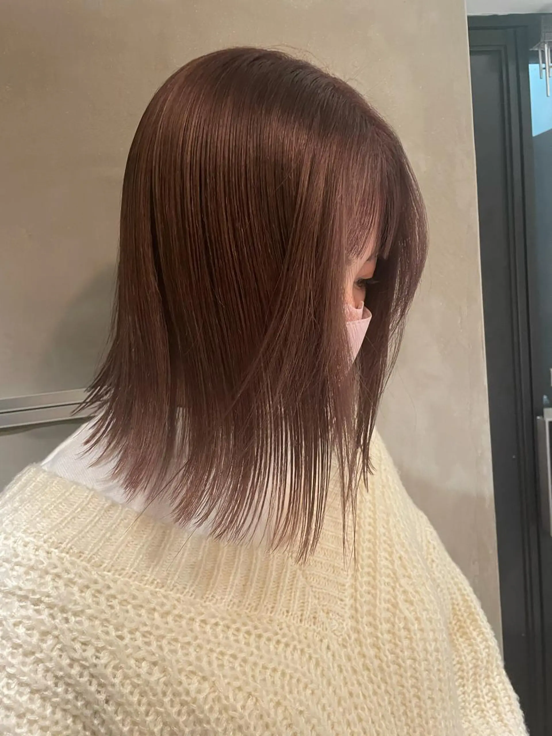 ミディアム カラー classic 新横浜所属・大人girly🛋️ 🤍yukakoのヘアスタイル