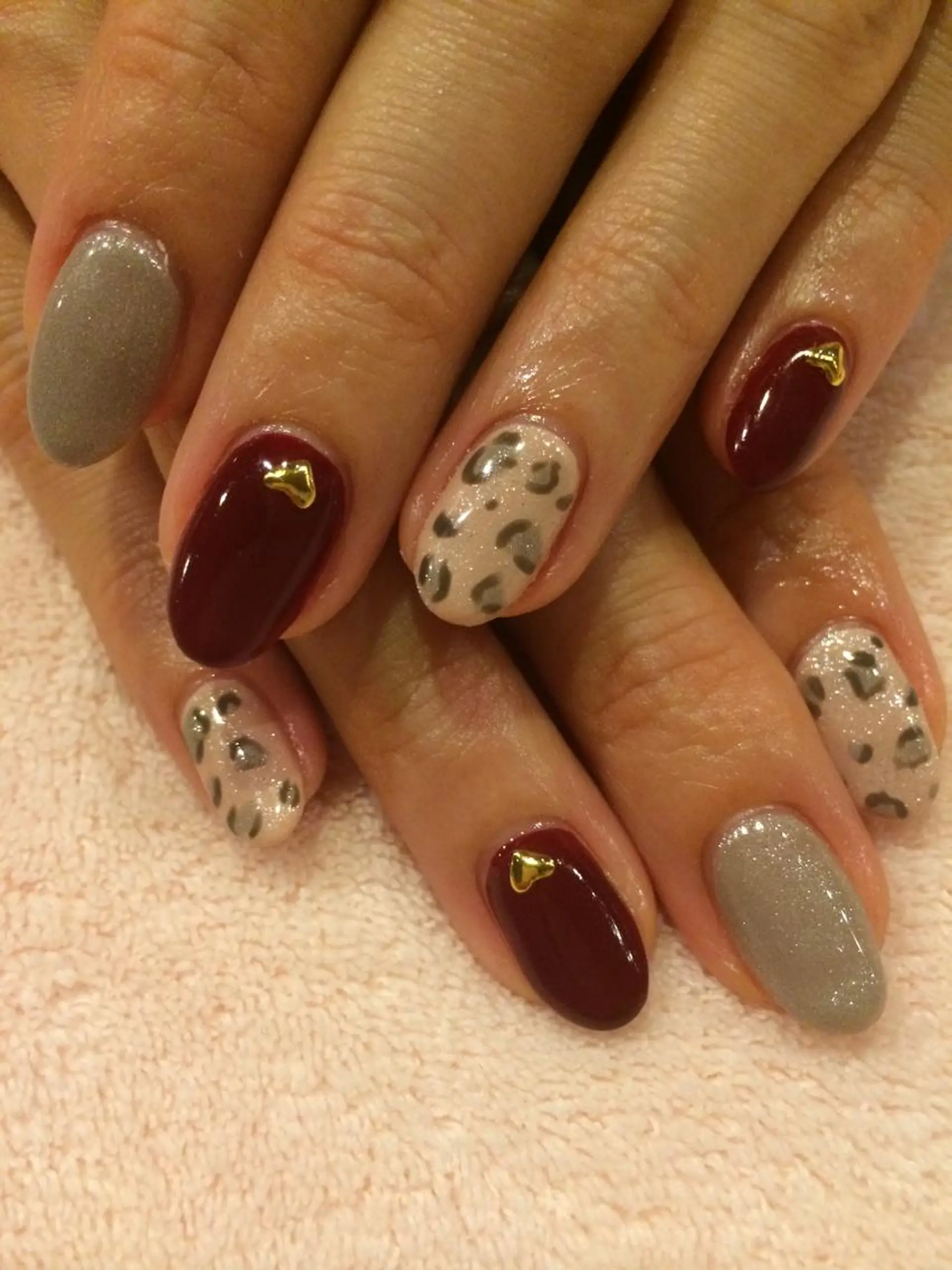 ネイル ボルドー chii nailのネイルデザイン