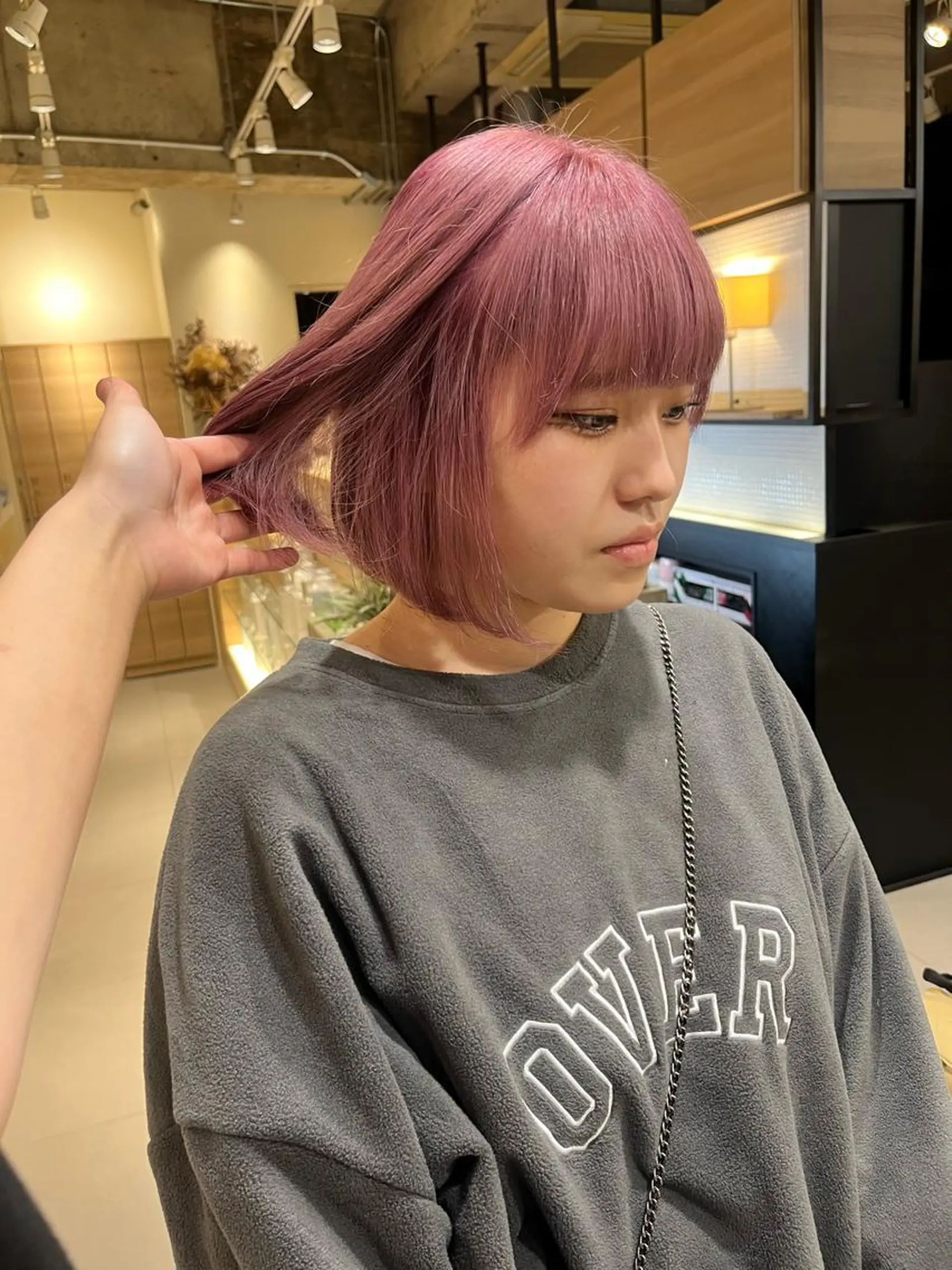 ショート カラー ダブルカラー 🟣金沢駅近covo SHUNNA🟣のヘアスタイル