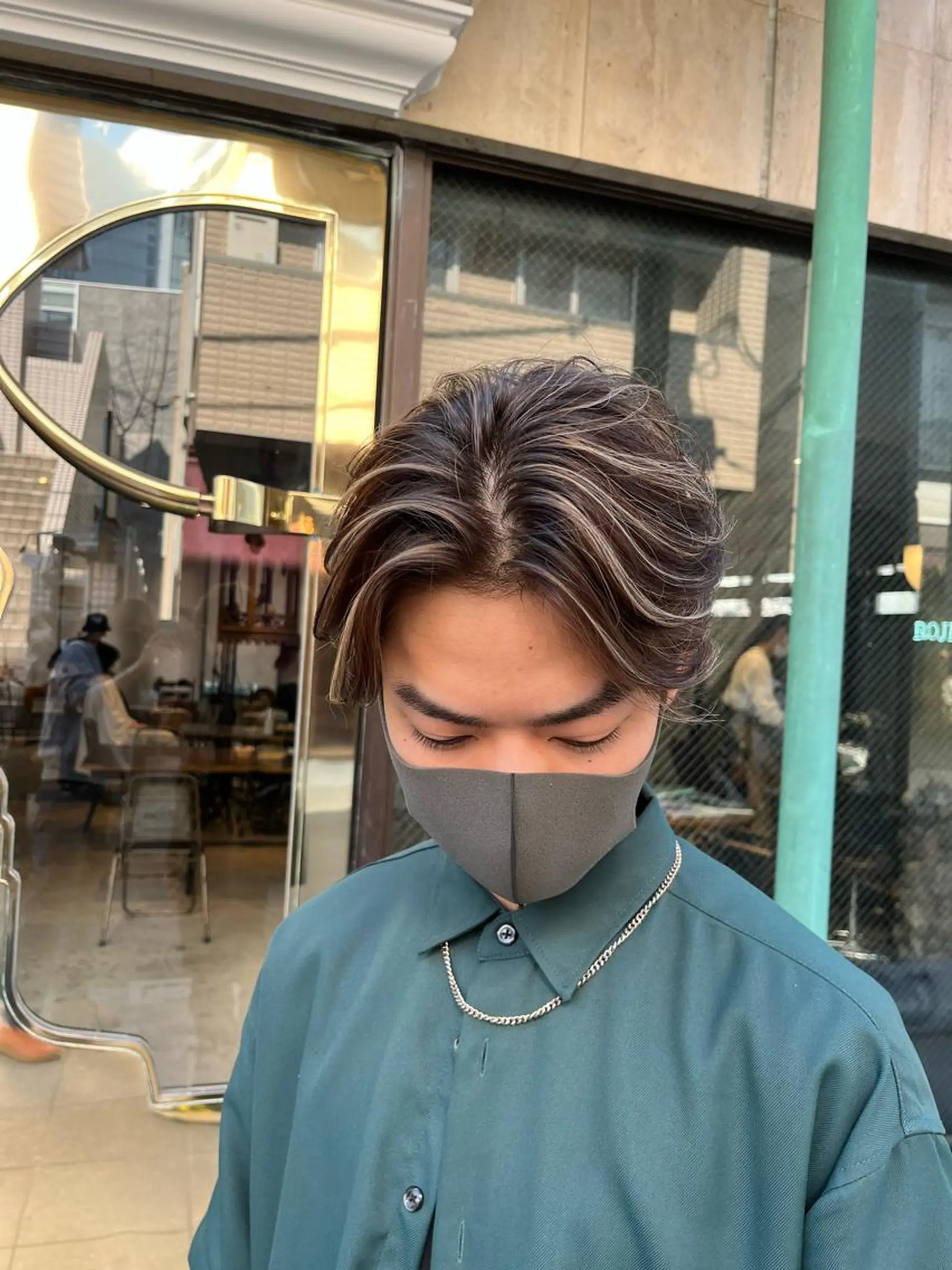 カラー メンズ メンズハイライト ハイライトカラー カット ヘアカラー トリートメント DX所属・✨メンズスタイル✨ Daiのヘアスタイル