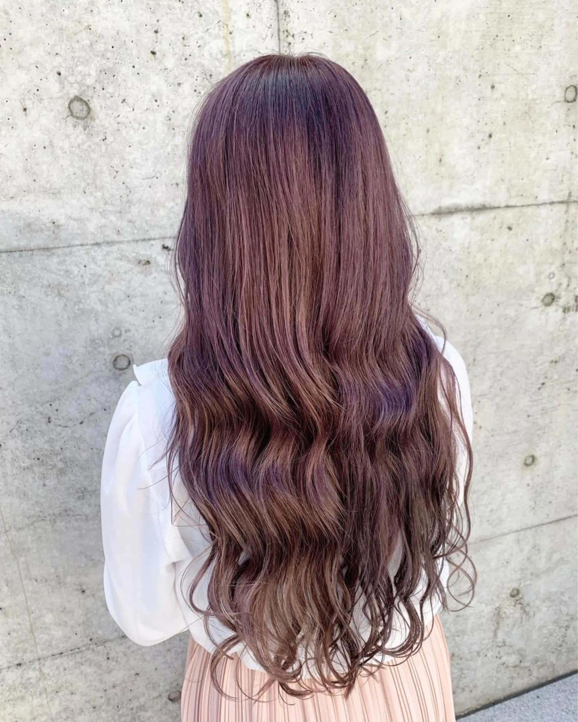ロング カラー ヘアアレンジ ブリーチ イルミナカラー ピンクカラー 垢抜け案内人 鈴木聖矢✂️のヘアスタイル