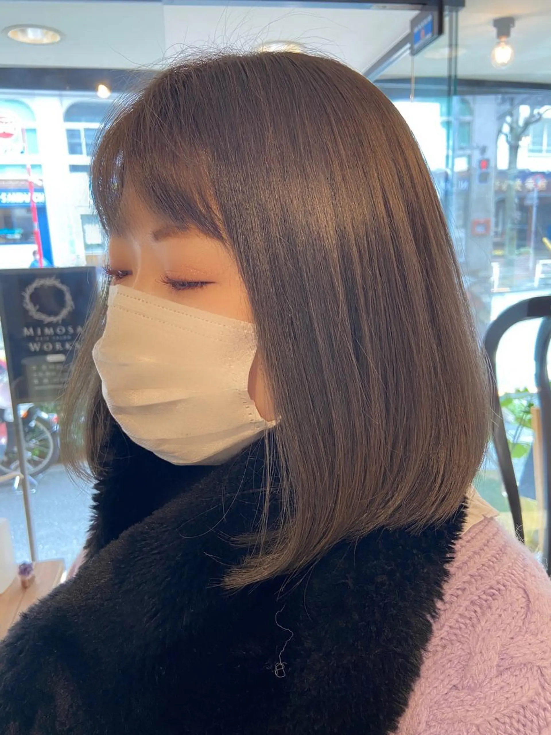 カラー ayumi🦖/ ブリーチカラーのヘアスタイル
