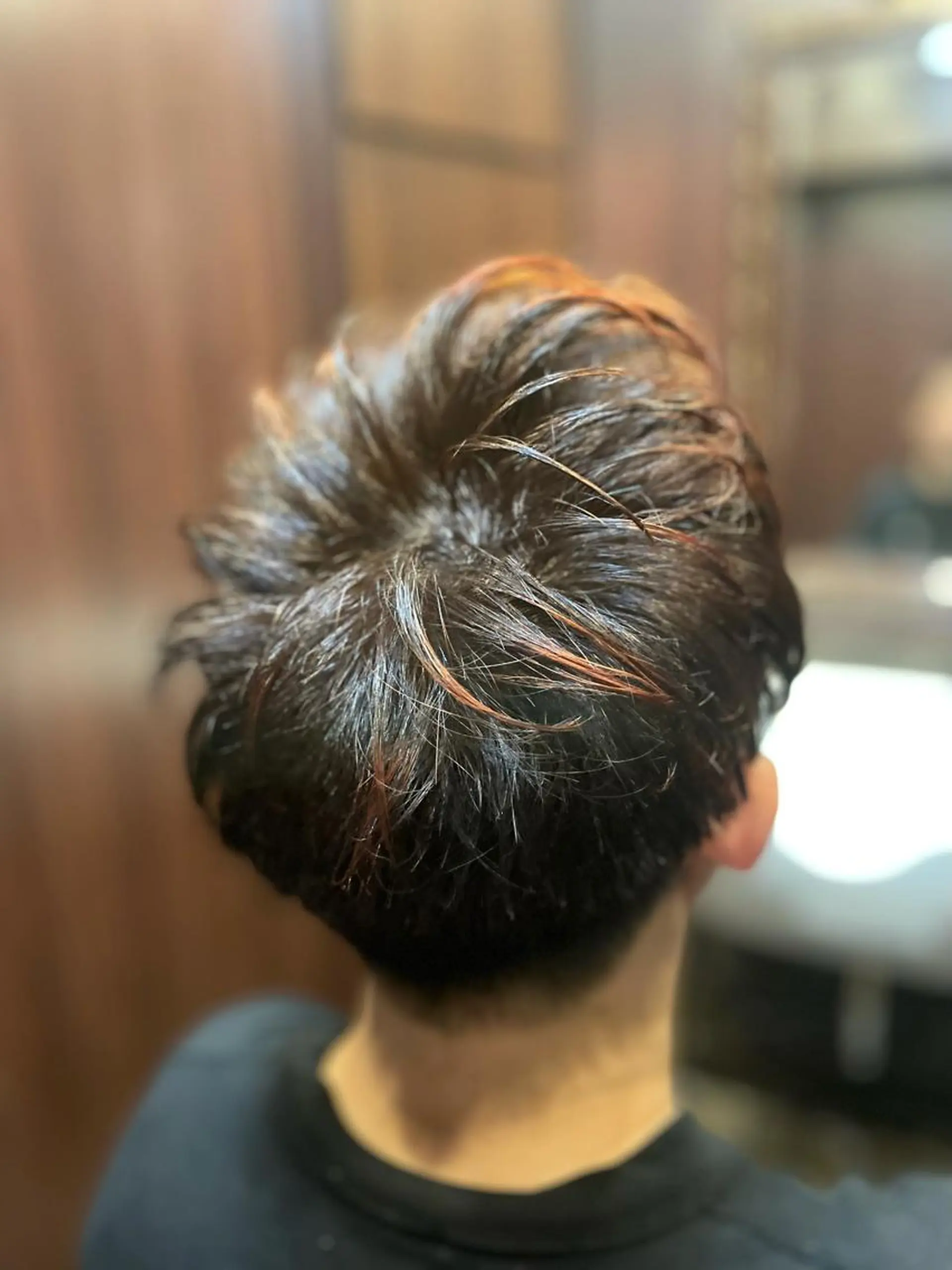 ミディアム 佐藤 康太のヘアスタイル