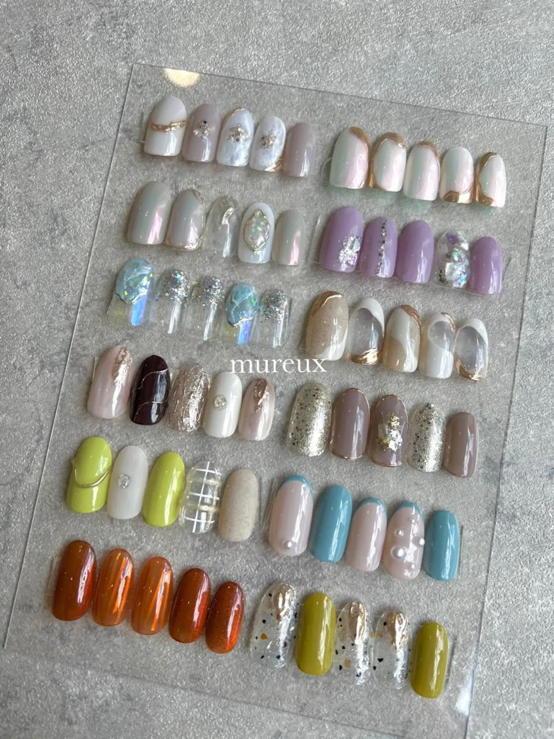ネイル ハンドネイル mureux ∵ayakaのネイルデザイン
