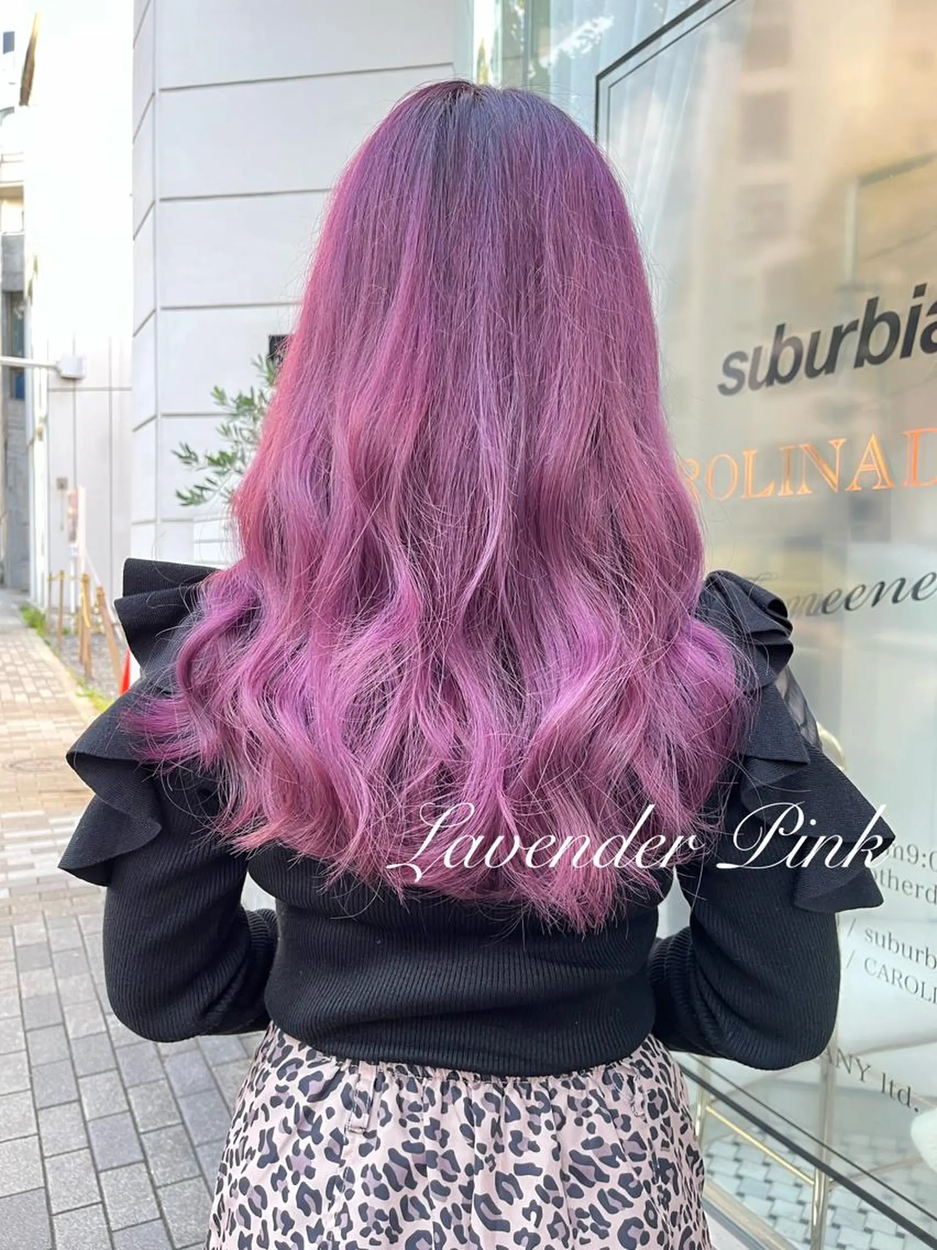 ロング カラー ブリーチ ヘアカラー LOTTA CUCCI所属・miyu /トレンド カラー×艶髪のヘアスタイル