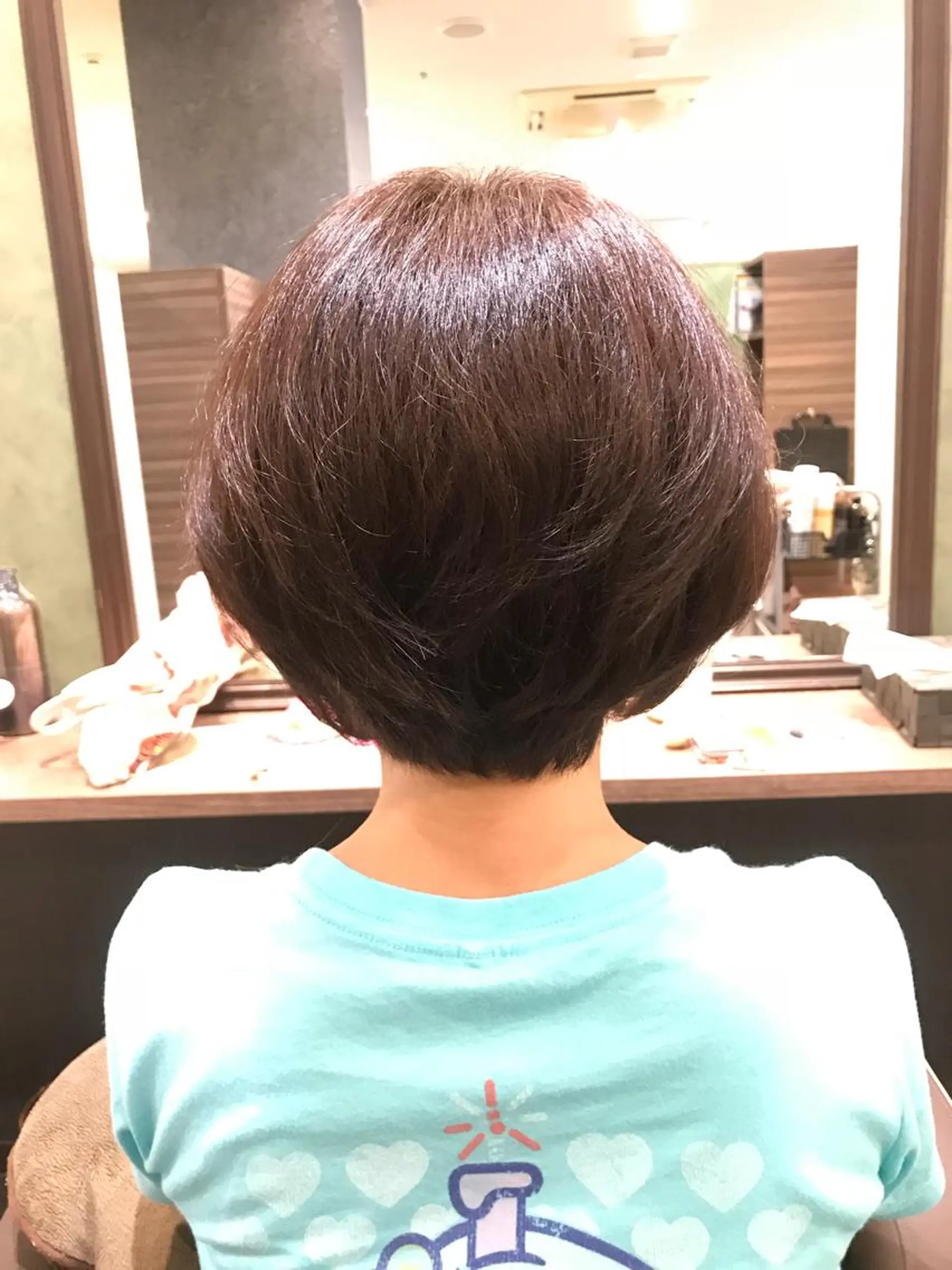 ショート カラー 中嶋 ナカジマのヘアスタイル