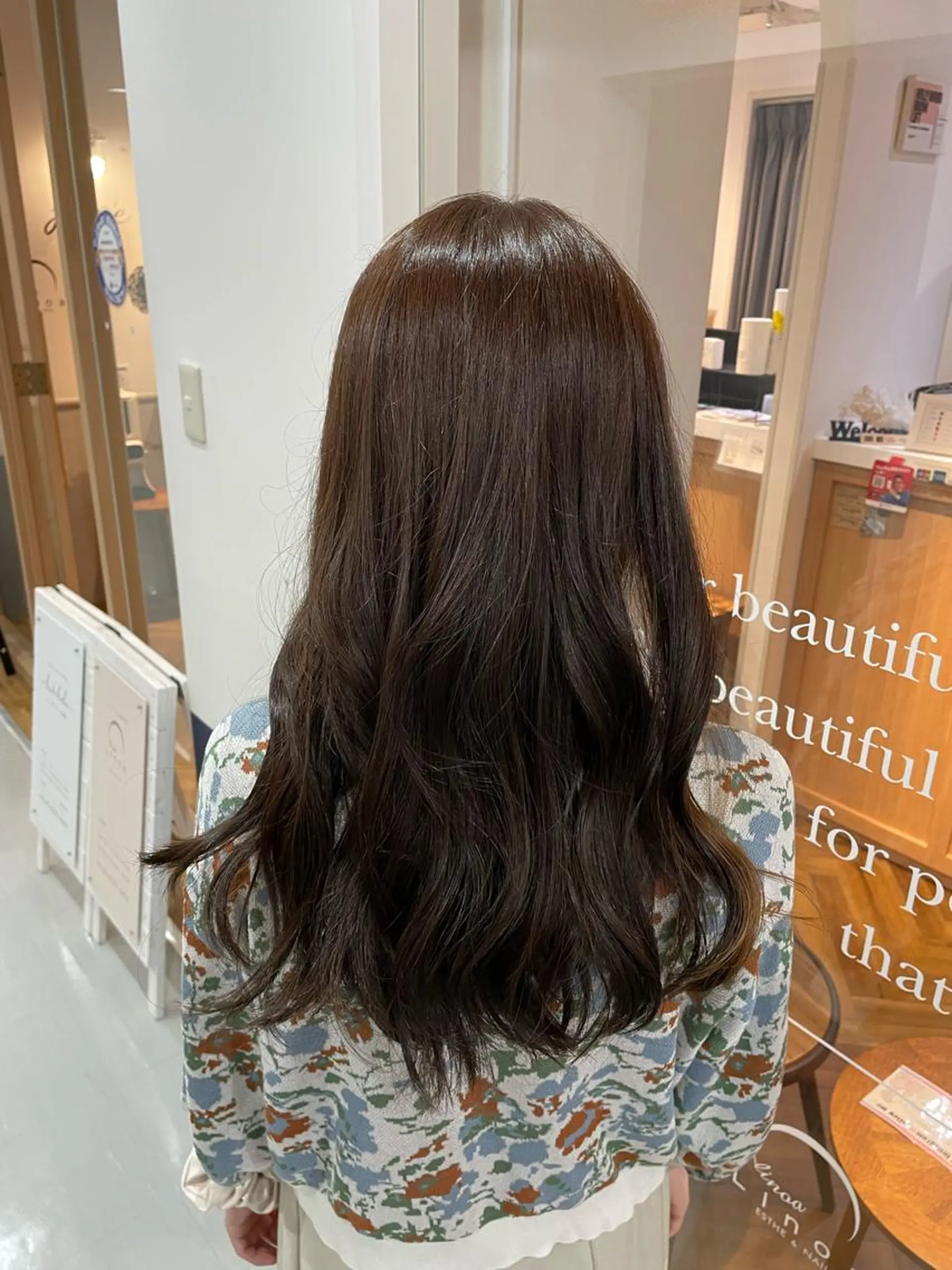 ロング カラー カット ヘアカラー トリートメント 過去一の柔髪ヘア 🌿IVYjoureのヘアスタイル