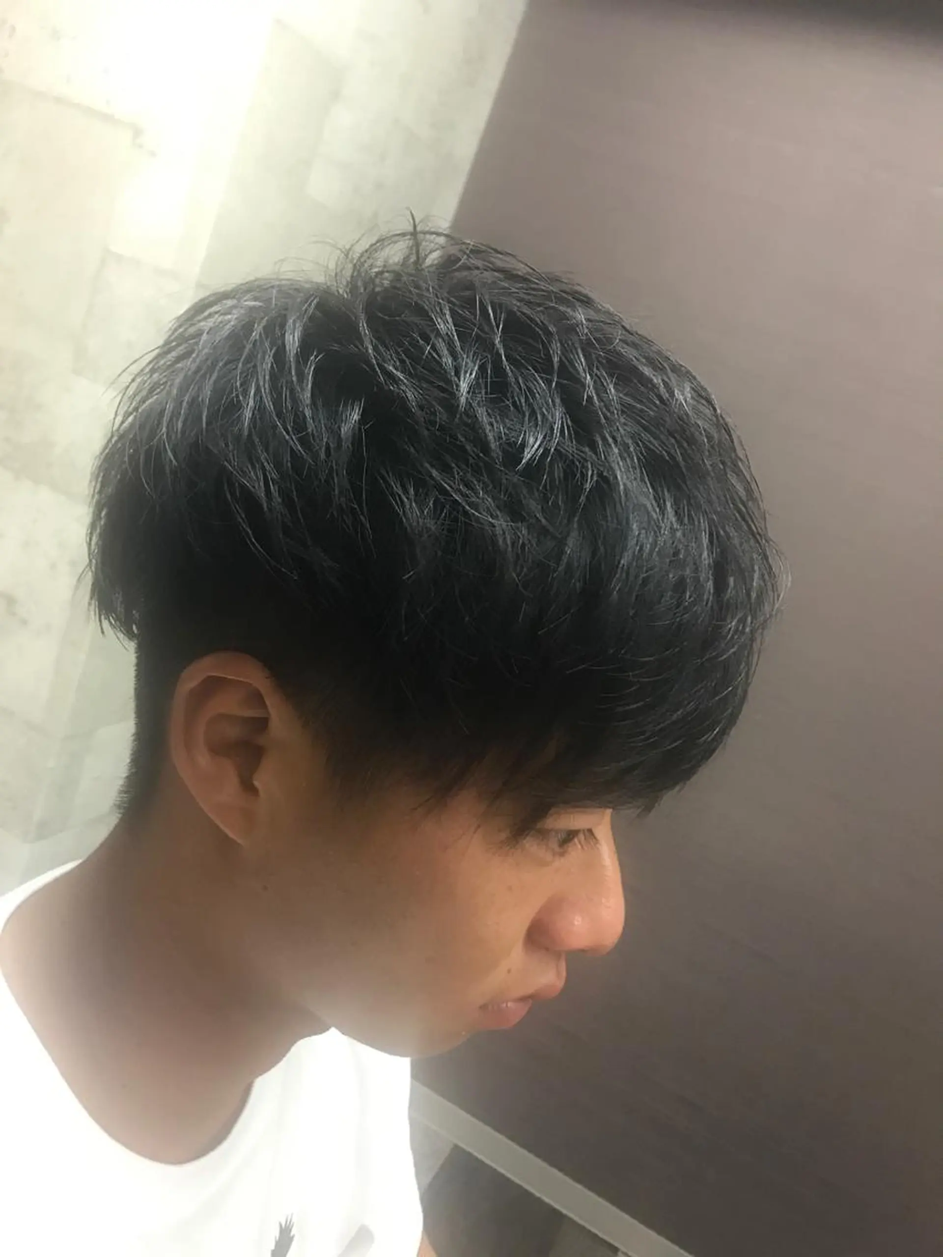 ミディアム パーマ美容師 /小泉賢徒のヘアスタイル