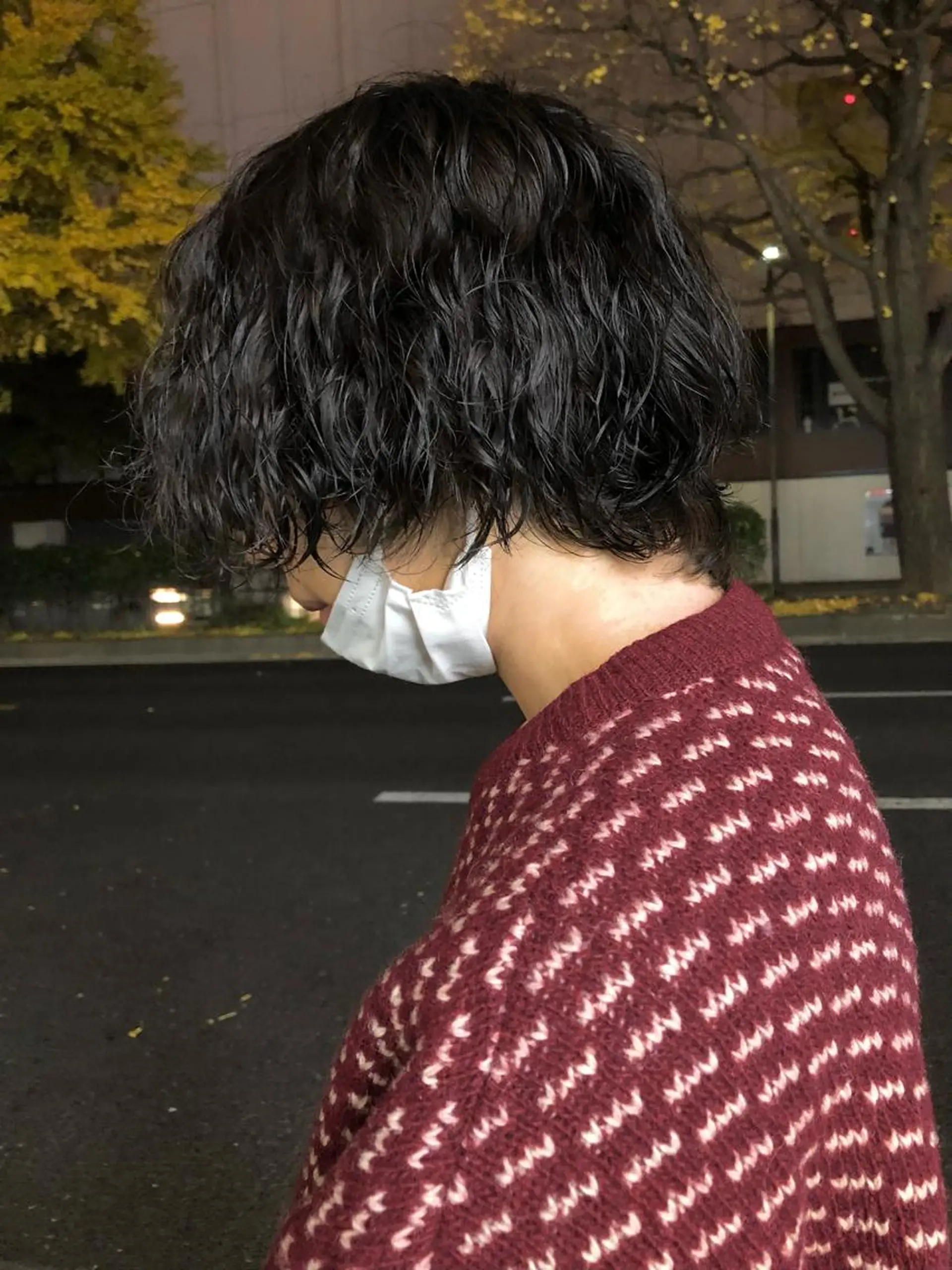 ミディアム パーマ メンズ カット 7Bridge所属・7Bridge 小西貫太のヘアスタイル