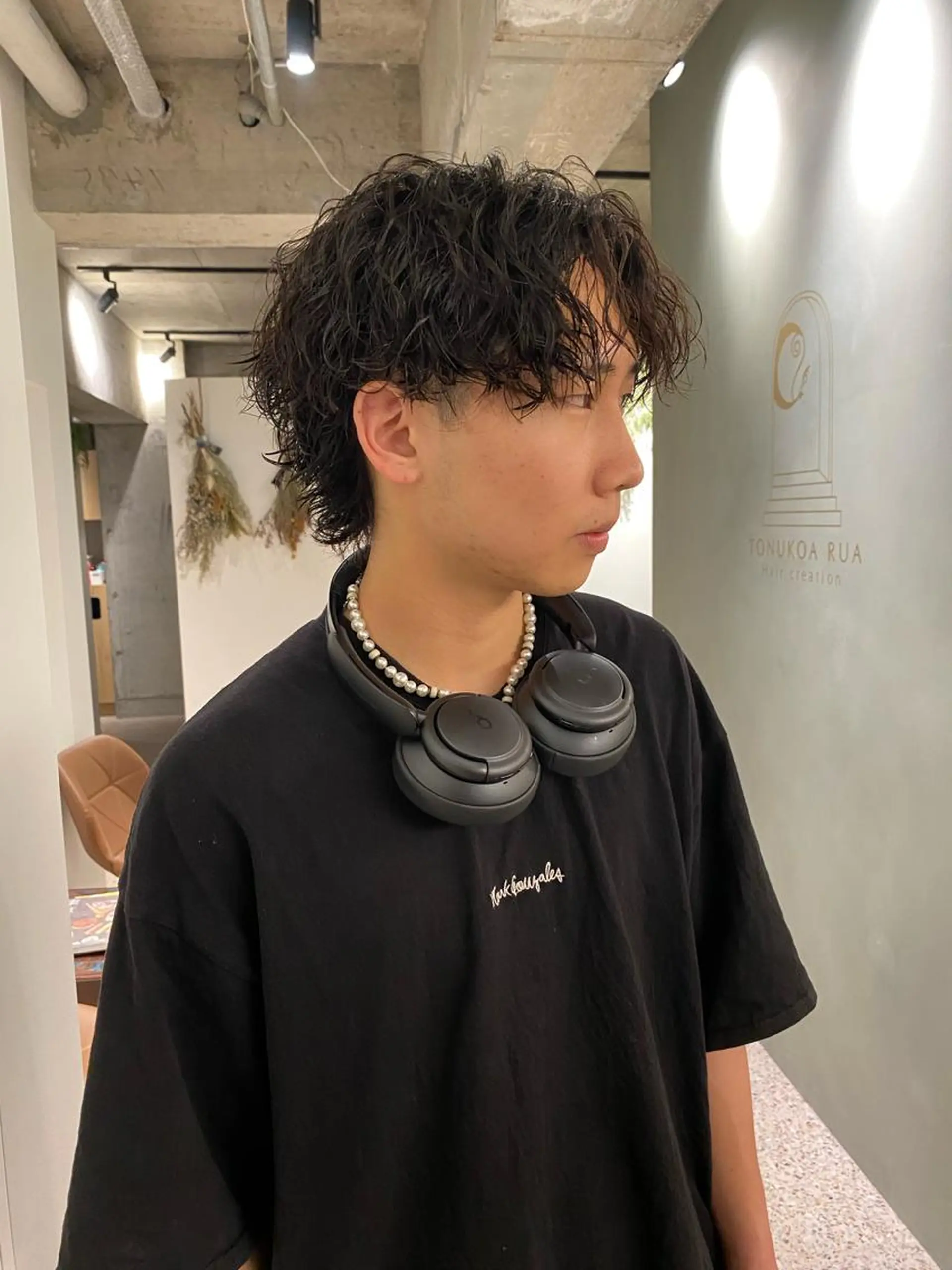 ショート カット パーマ Tonukoa Rua所属・レディースモデル カット/中川翔太のヘアスタイル