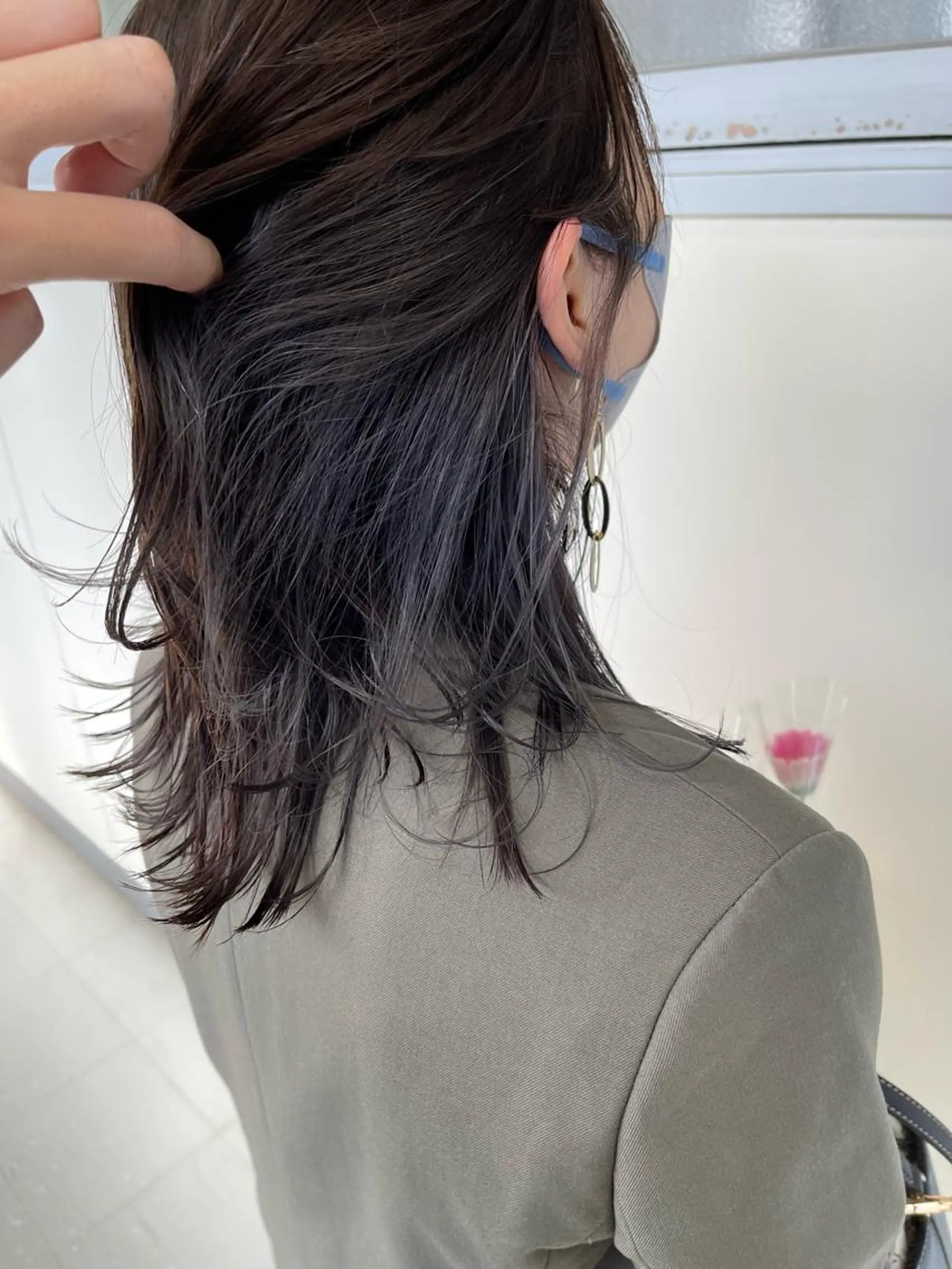 ミディアム カラー カット ヘアカラー トリートメント シンタニ ナオトのヘアスタイル