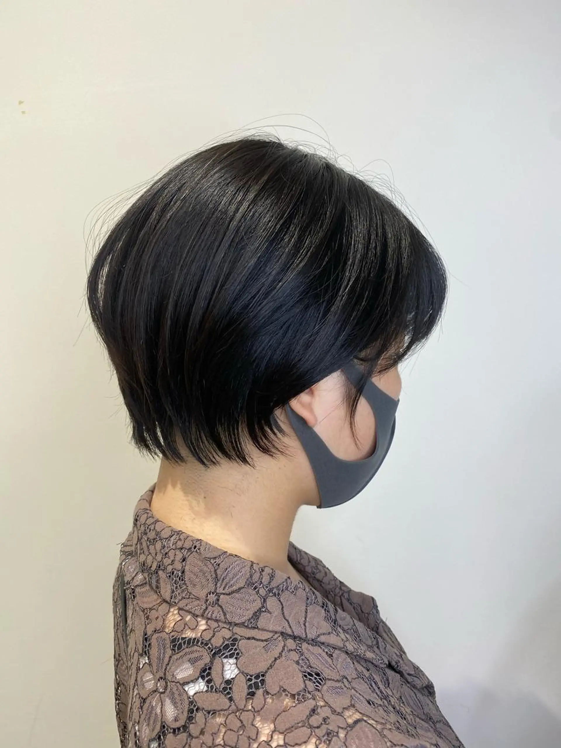 ショート ボブ韓国風レイヤー 髪質改善/畠中ケントのヘアスタイル