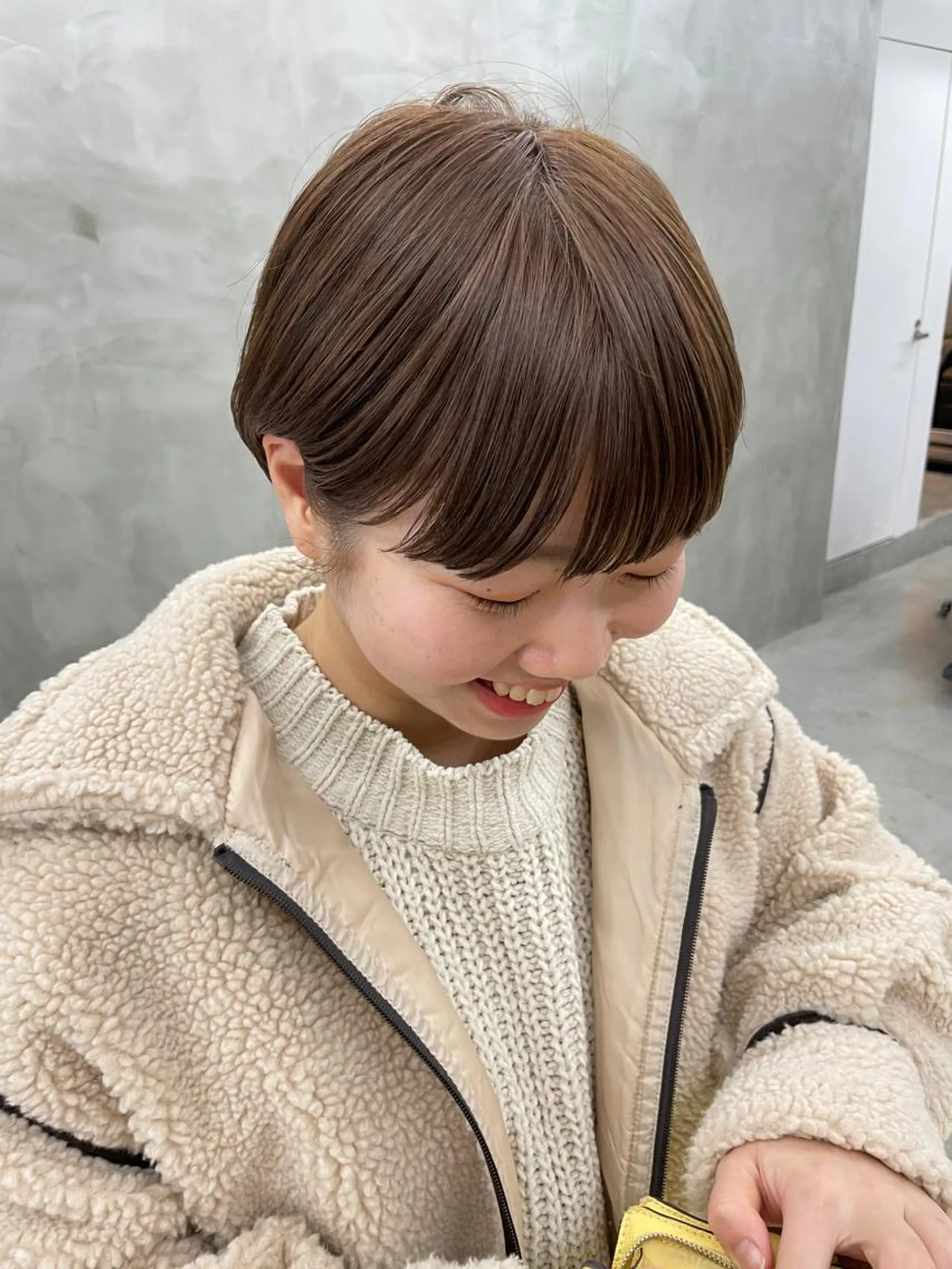 ショート カラー カット ヘアカラー トリートメント ショート・ボブ 徳竹淳一のヘアスタイル