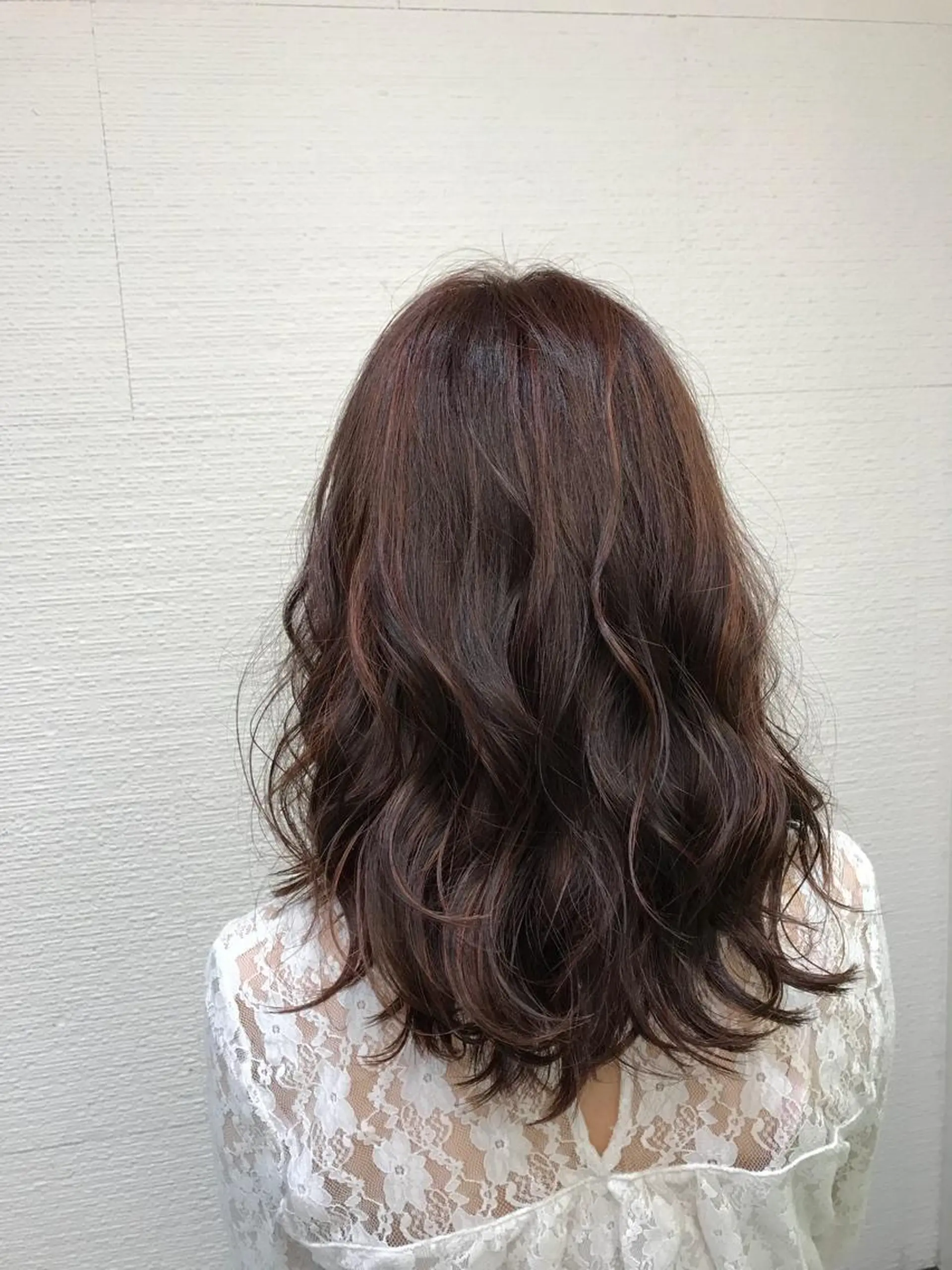 セミロング カラー アッシュ ベージュカラー ブリーチ ブラウンカラー グラデーションカラー 【メンズ縮毛矯正】 田中秀斗のヘアスタイル