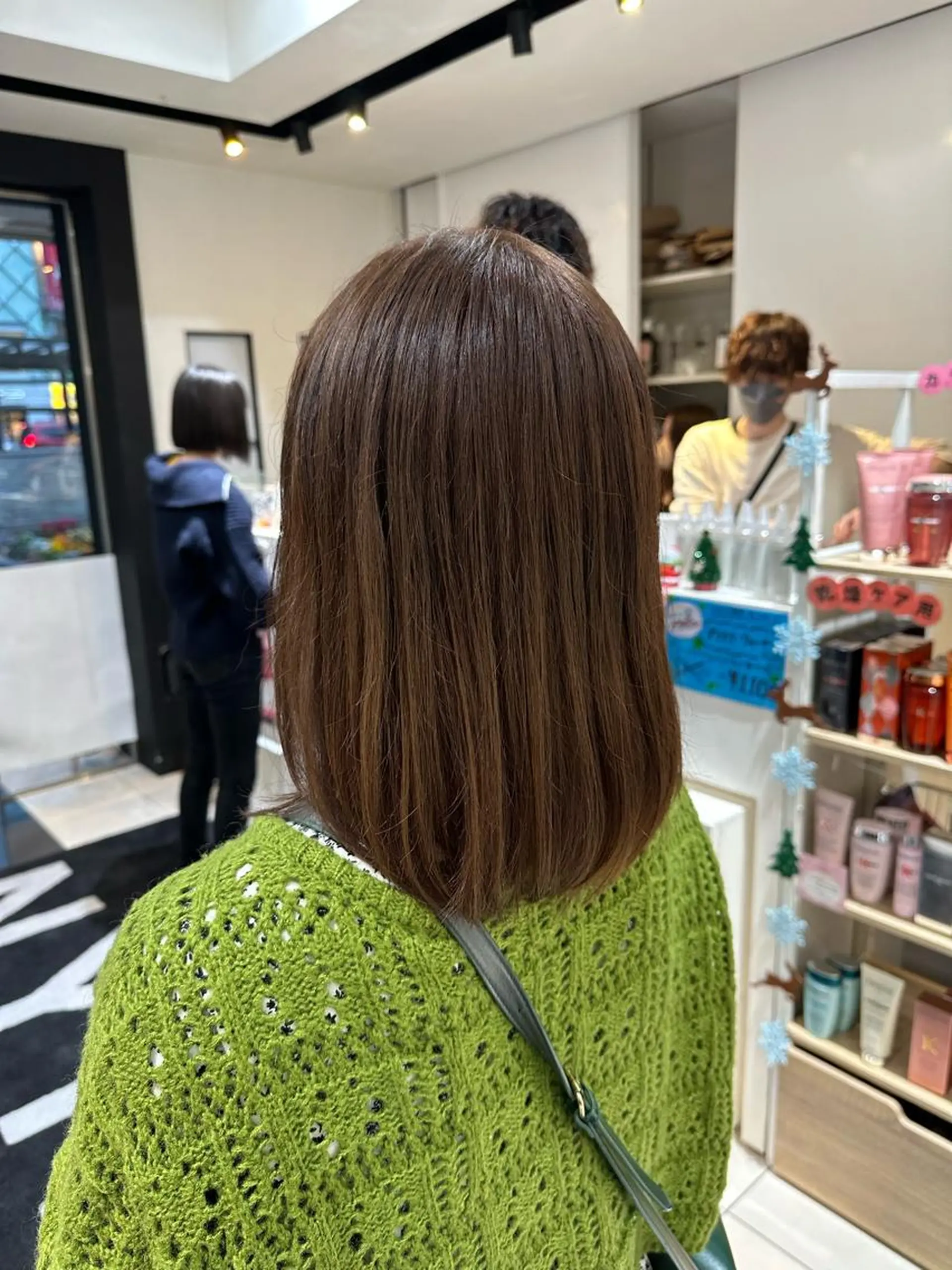 ミディアム カラー ボブ/透明感カラー 増田さくらのヘアスタイル