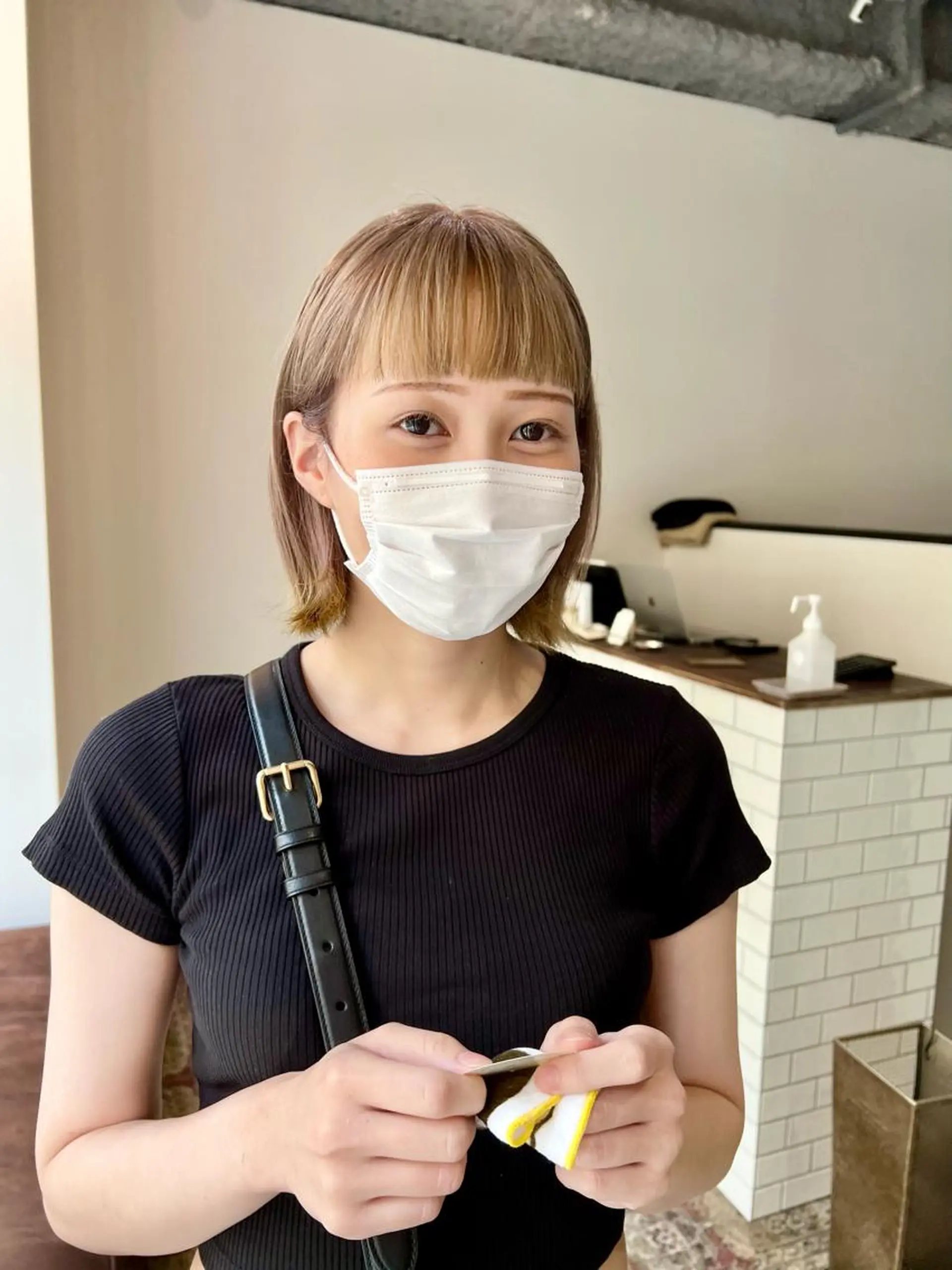 ミディアム カラー ハイトーンカラー ボブ mizuki ニュアンスパーマのその他イメージ