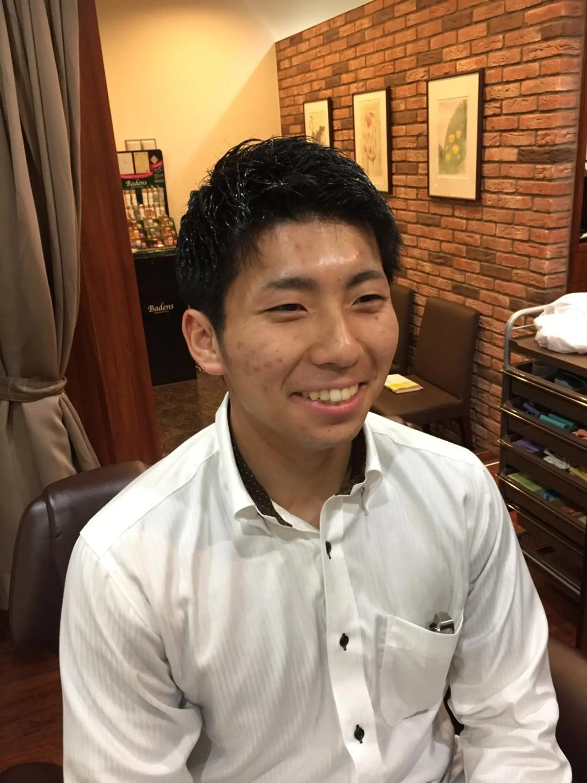 ショート 赤坂barber 古澤慶一郎【モテ髪】のヘアスタイル