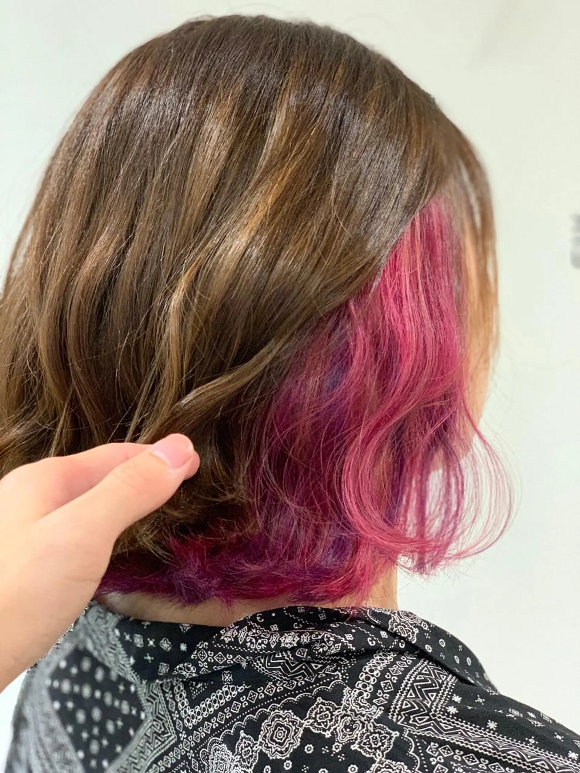 ミディアム カラー ヘアカラー 松吉 純平のヘアスタイル