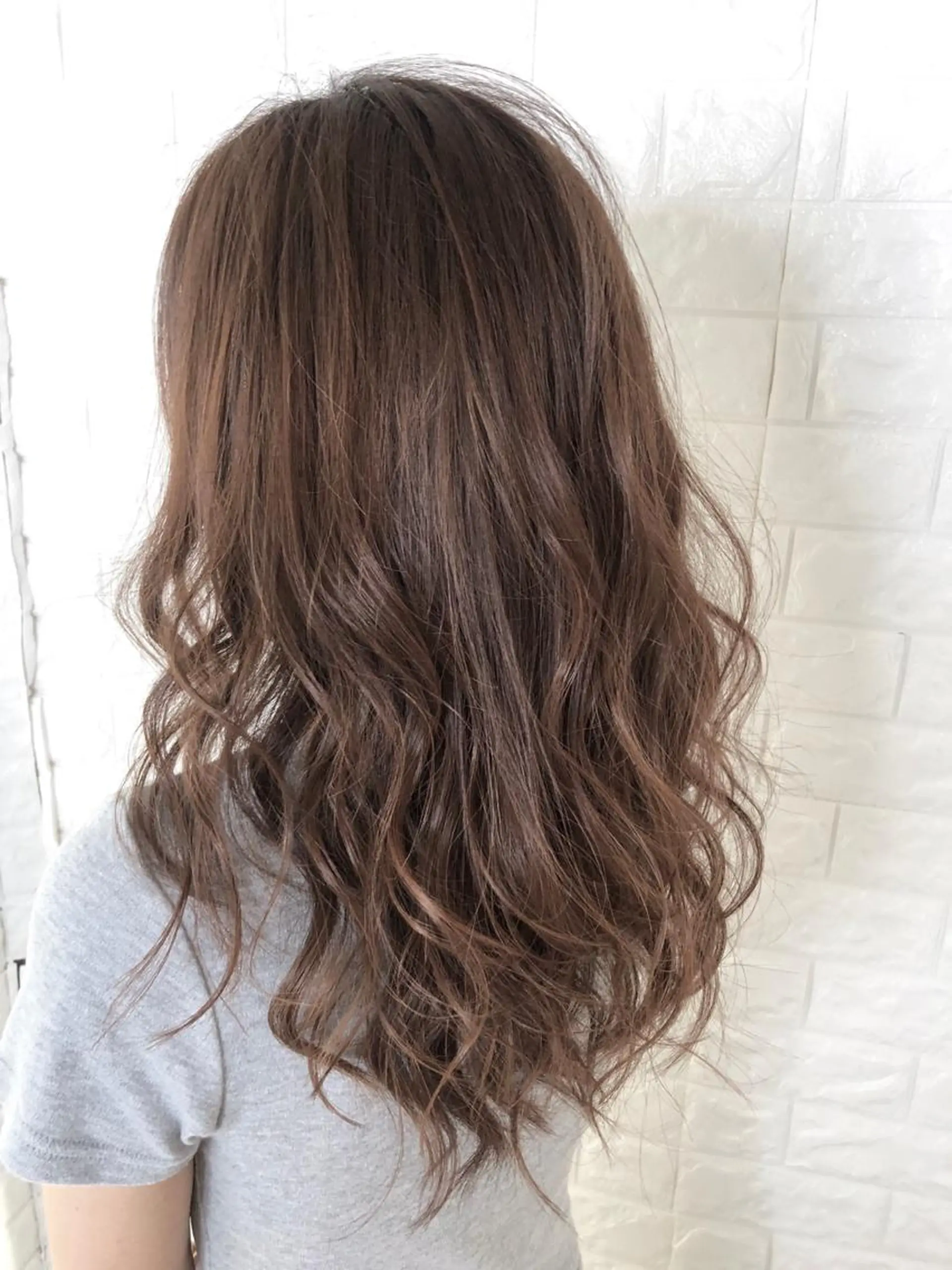 セミロング 縮毛矯正/髪質改善 主税巧一のヘアスタイル