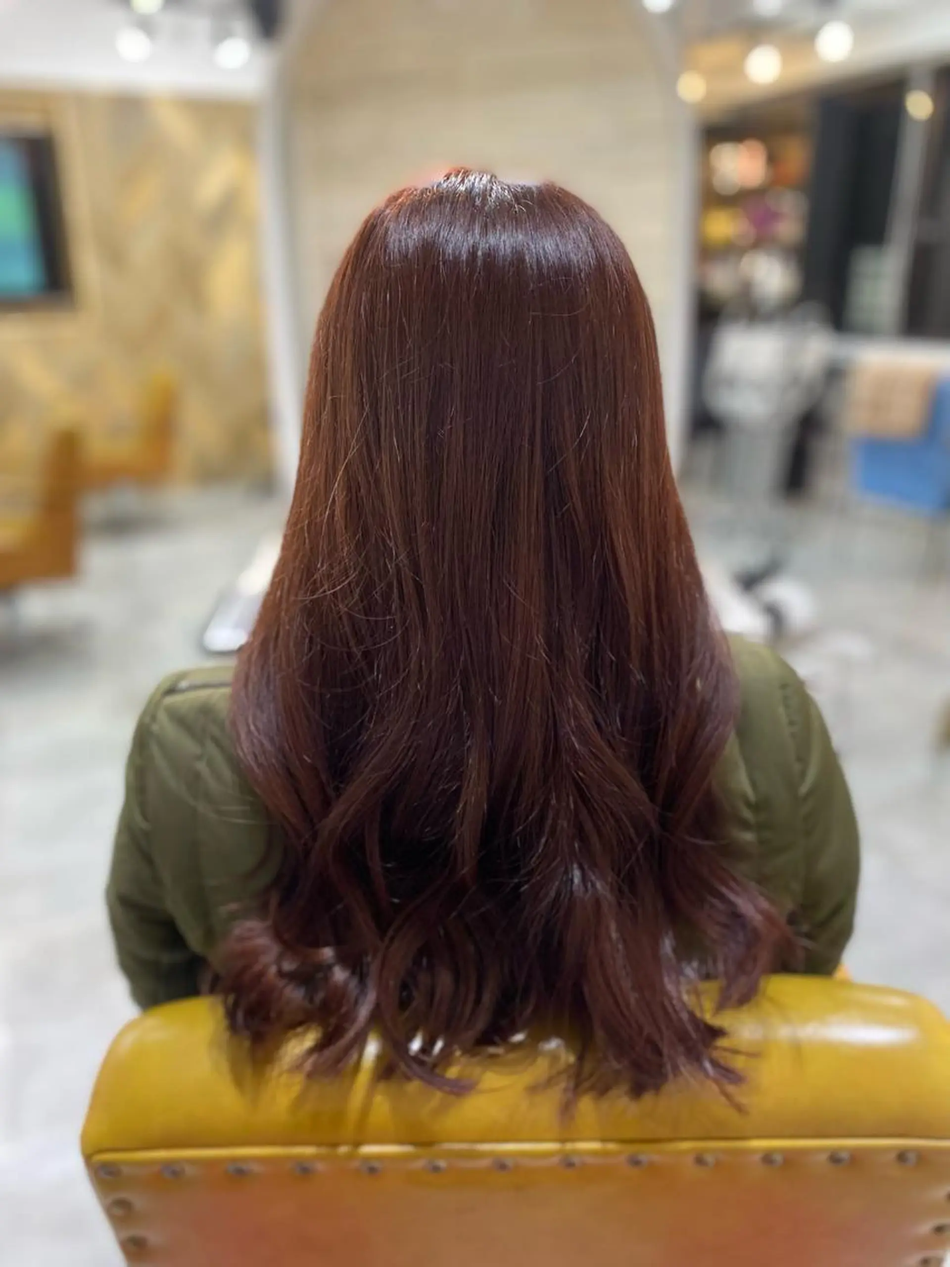 ロング カラー カット ヘアカラー トリートメント 🍟月舘りほ カラー/髪質改善🍟のヘアスタイル