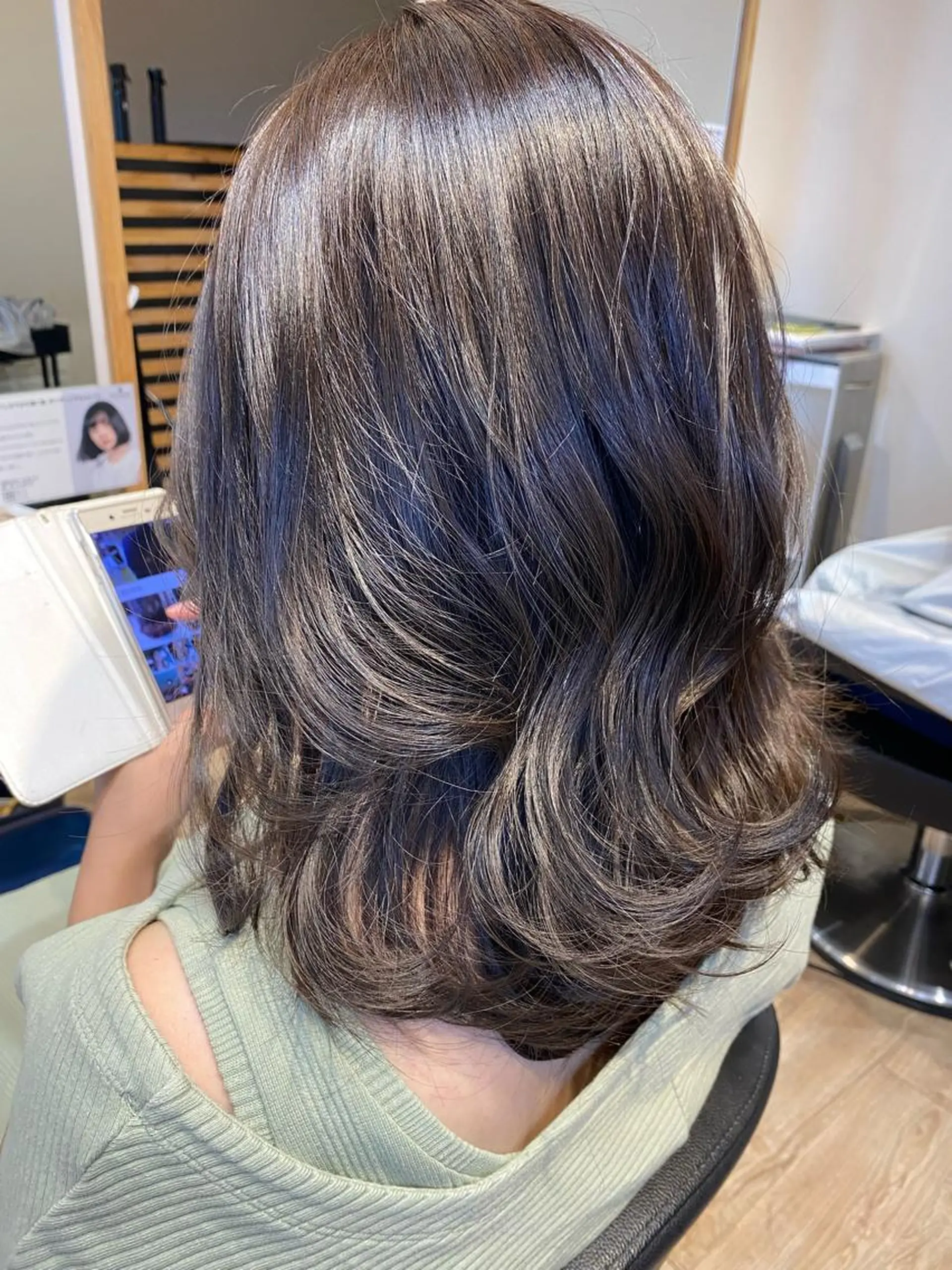 カラー ヘアカラー 早川 真幸のヘアスタイル