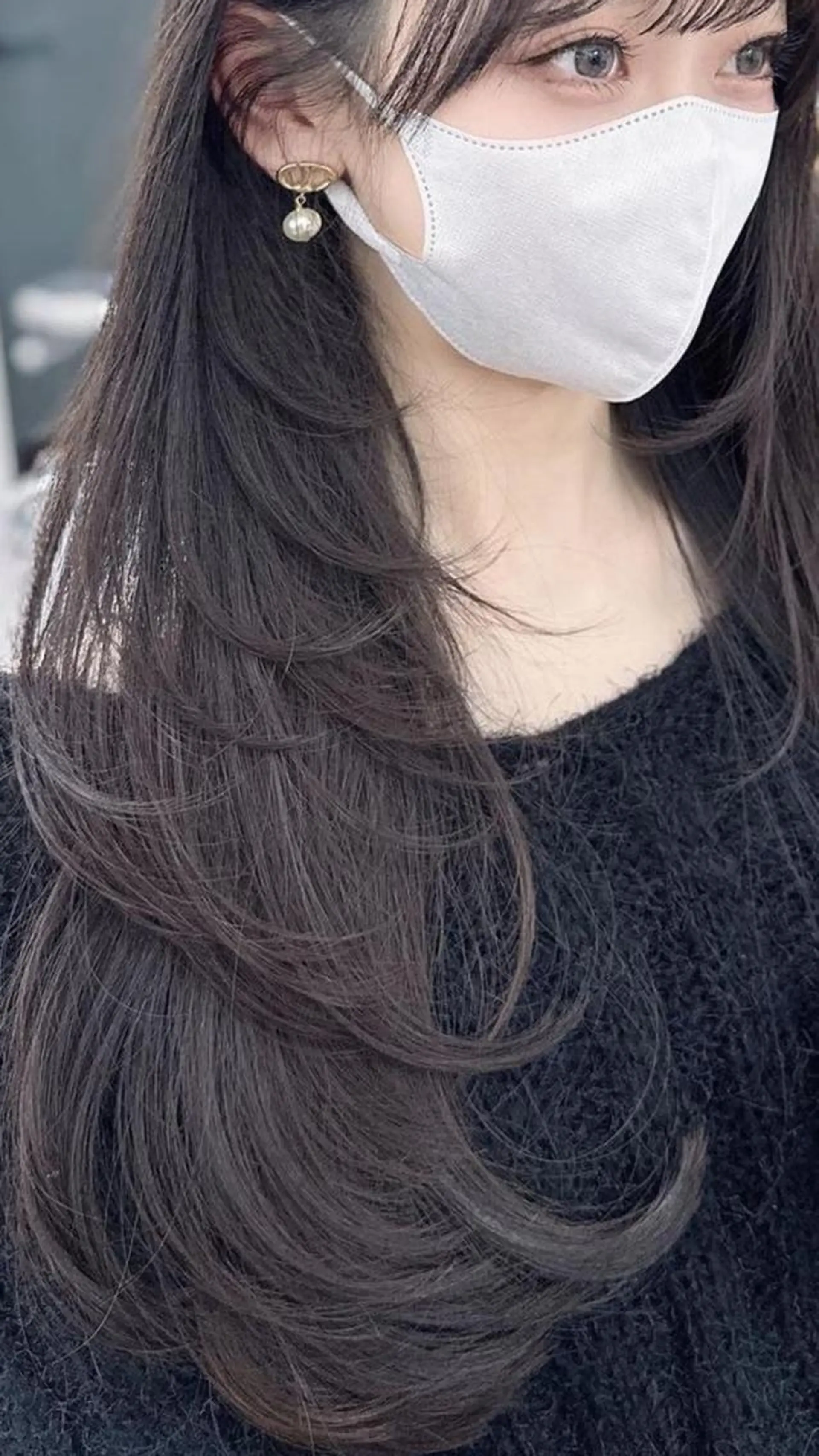 ミディアム カラー パーマ ヘアアレンジ メンズ キッズ ネイル マツエク・マツパ ヘアセット 堀井 凌平のヘアスタイル
