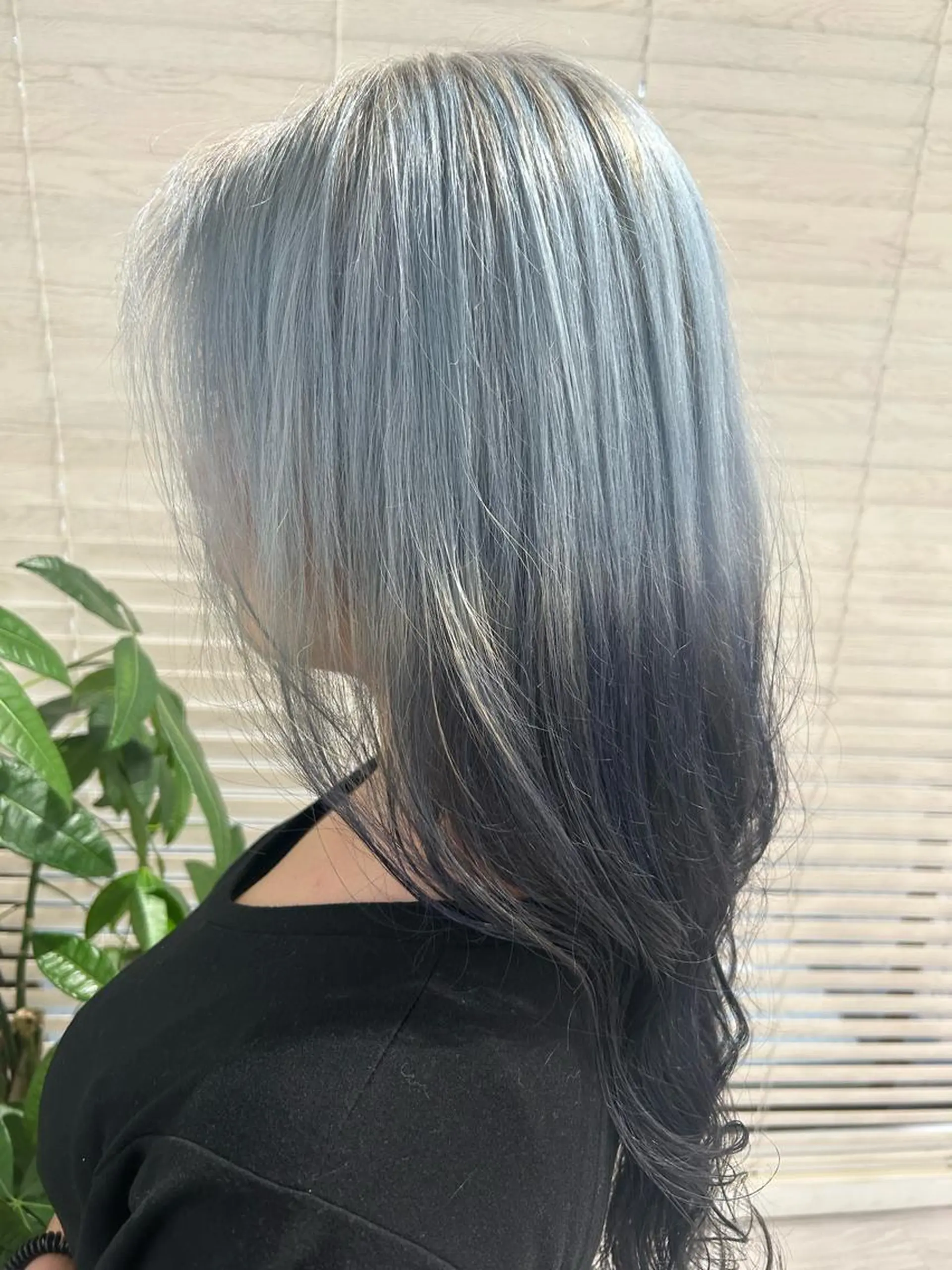 ミディアム カラー ヘアカラー トリートメント オリーブ・赤み消し 💚MAKOTO💚のヘアスタイル