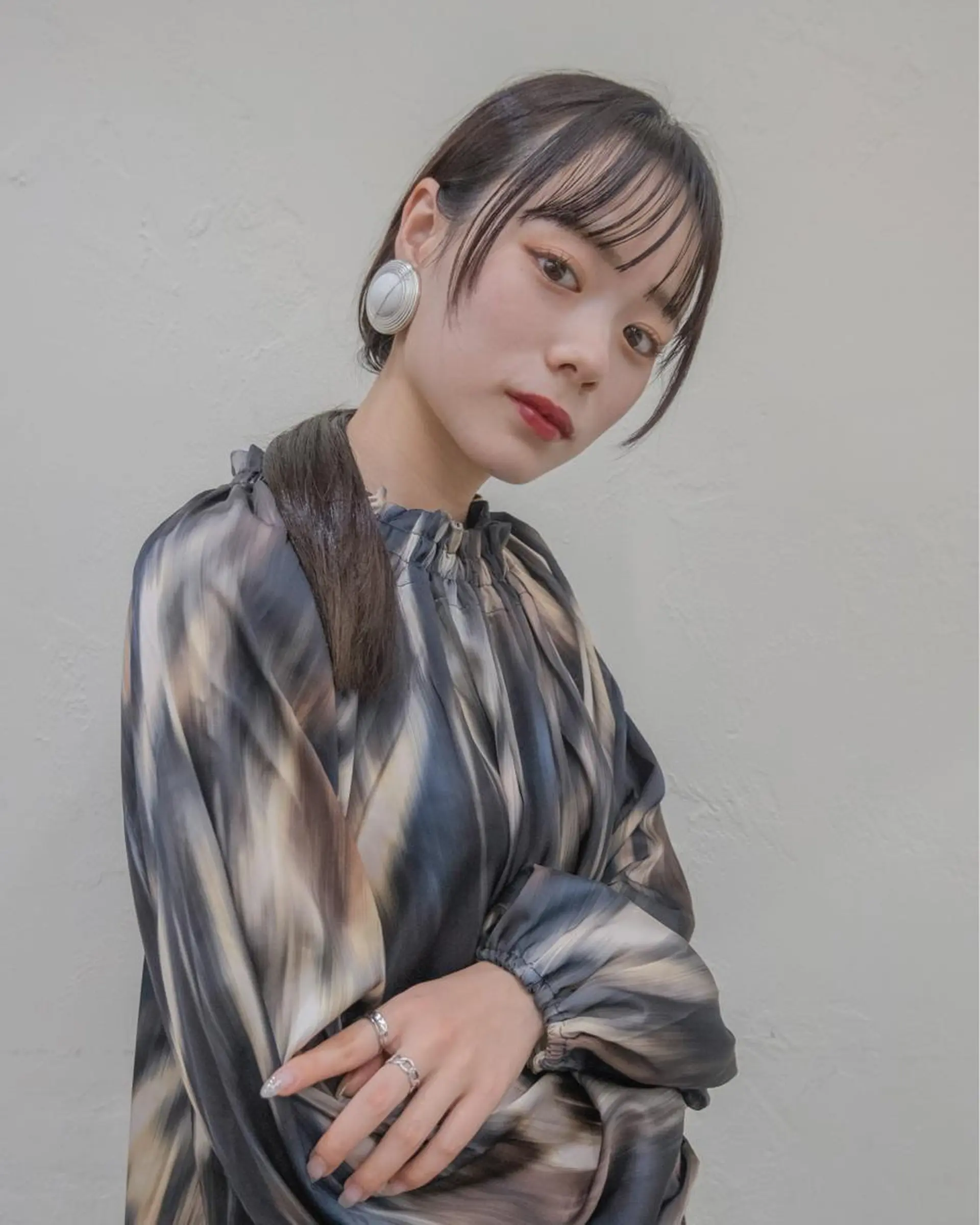 ロング ヘアアレンジ gite カワムラナオキのヘアスタイル