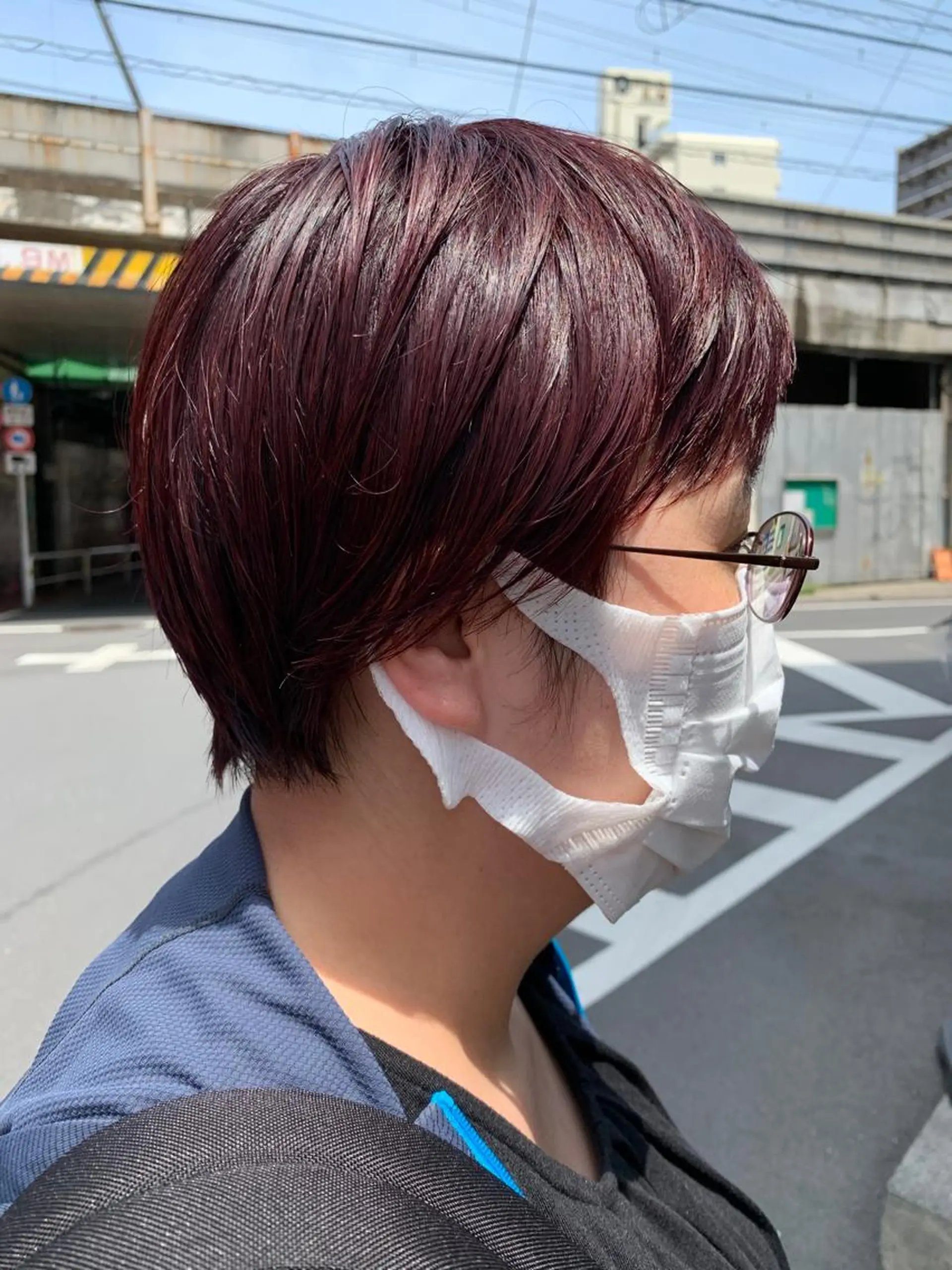 ショート カラー 髪質改善&Spa fee南越谷2号店所属・髪質改善/南越谷/ 山岸彩夏のヘアスタイル