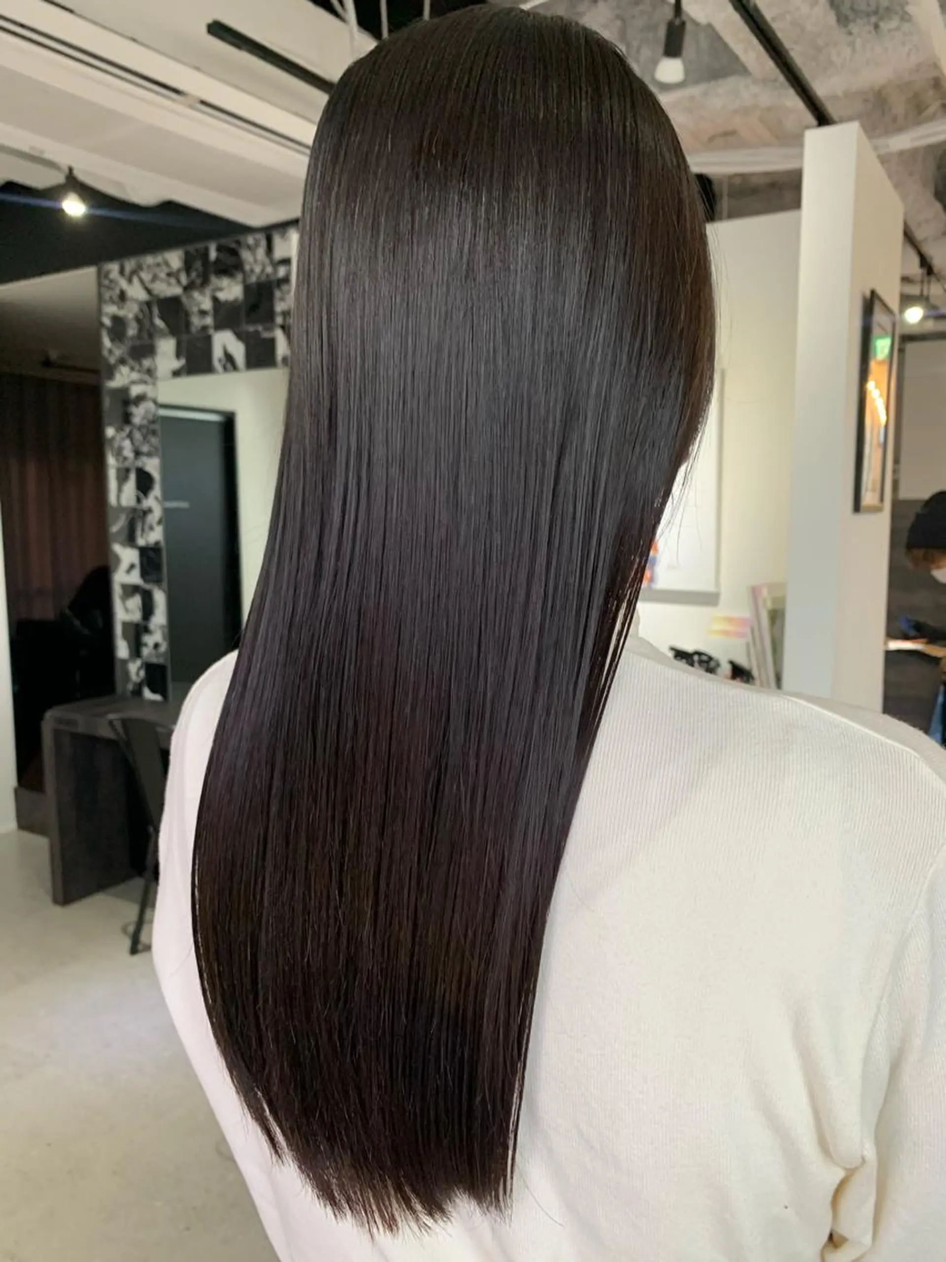 ロング 髪質改善 トリートメント 片山美穂 心斎橋・北堀江のヘアスタイル