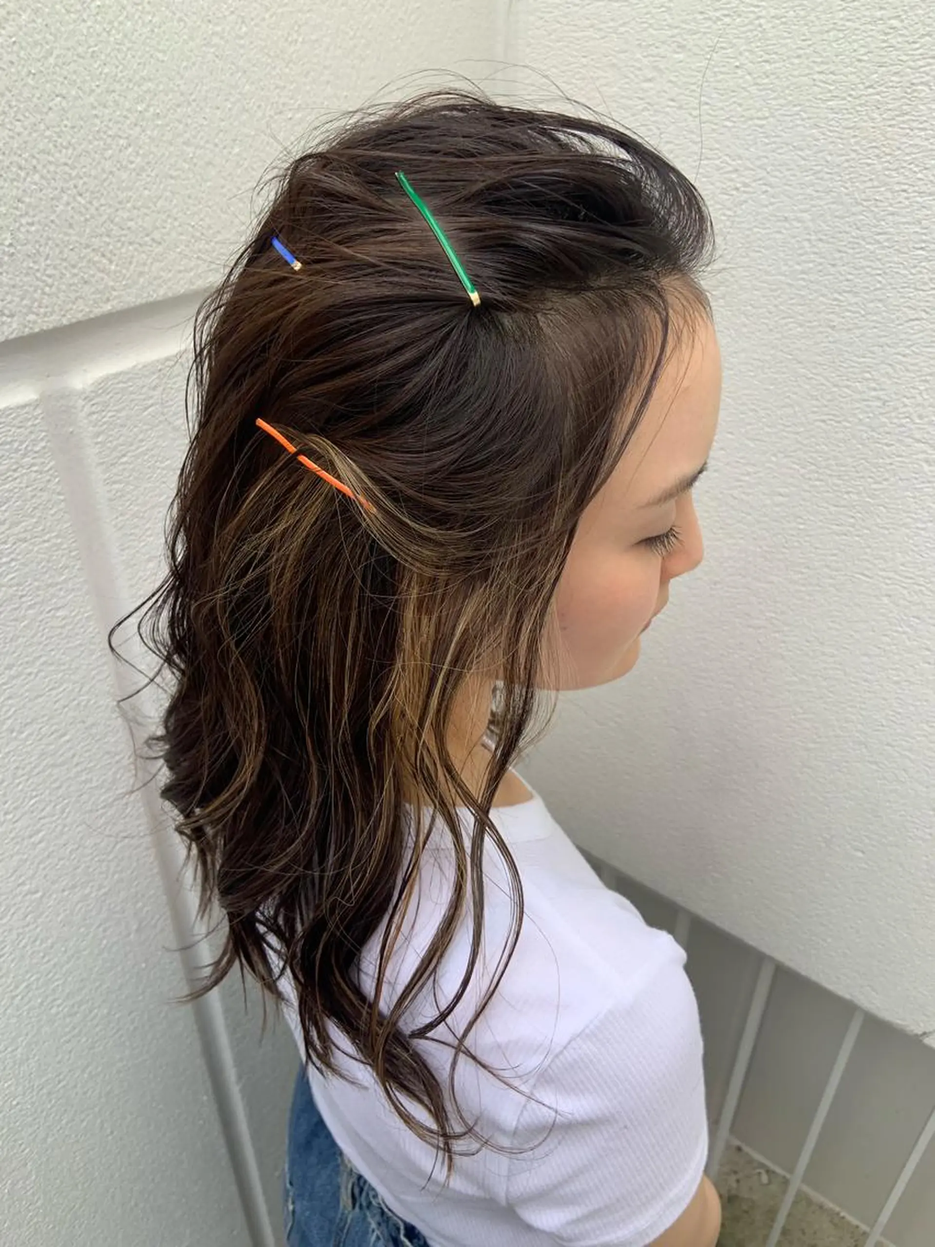 ミディアム ヘアアレンジ 🤍透明感/韓国風 🤍サクラギヒトミのヘアスタイル