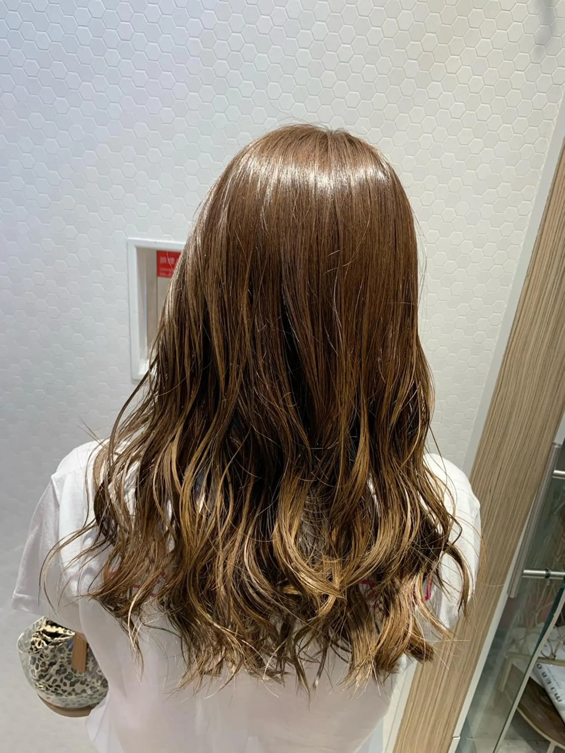 セミロング カラー 大橋 一智のヘアスタイル