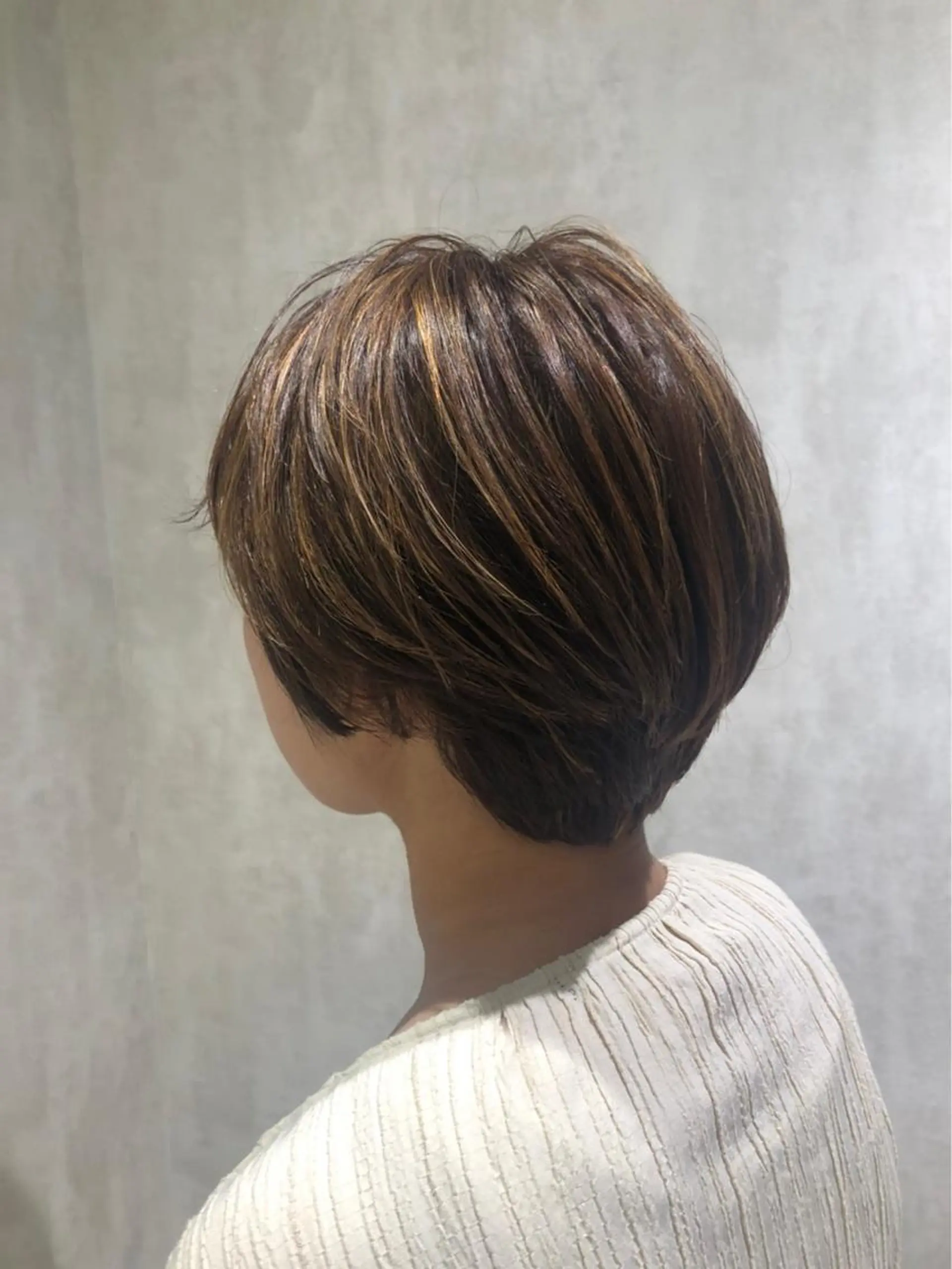 ショート カラー 髪質改善/艶カラー 🌻加藤舞🌻のヘアスタイル