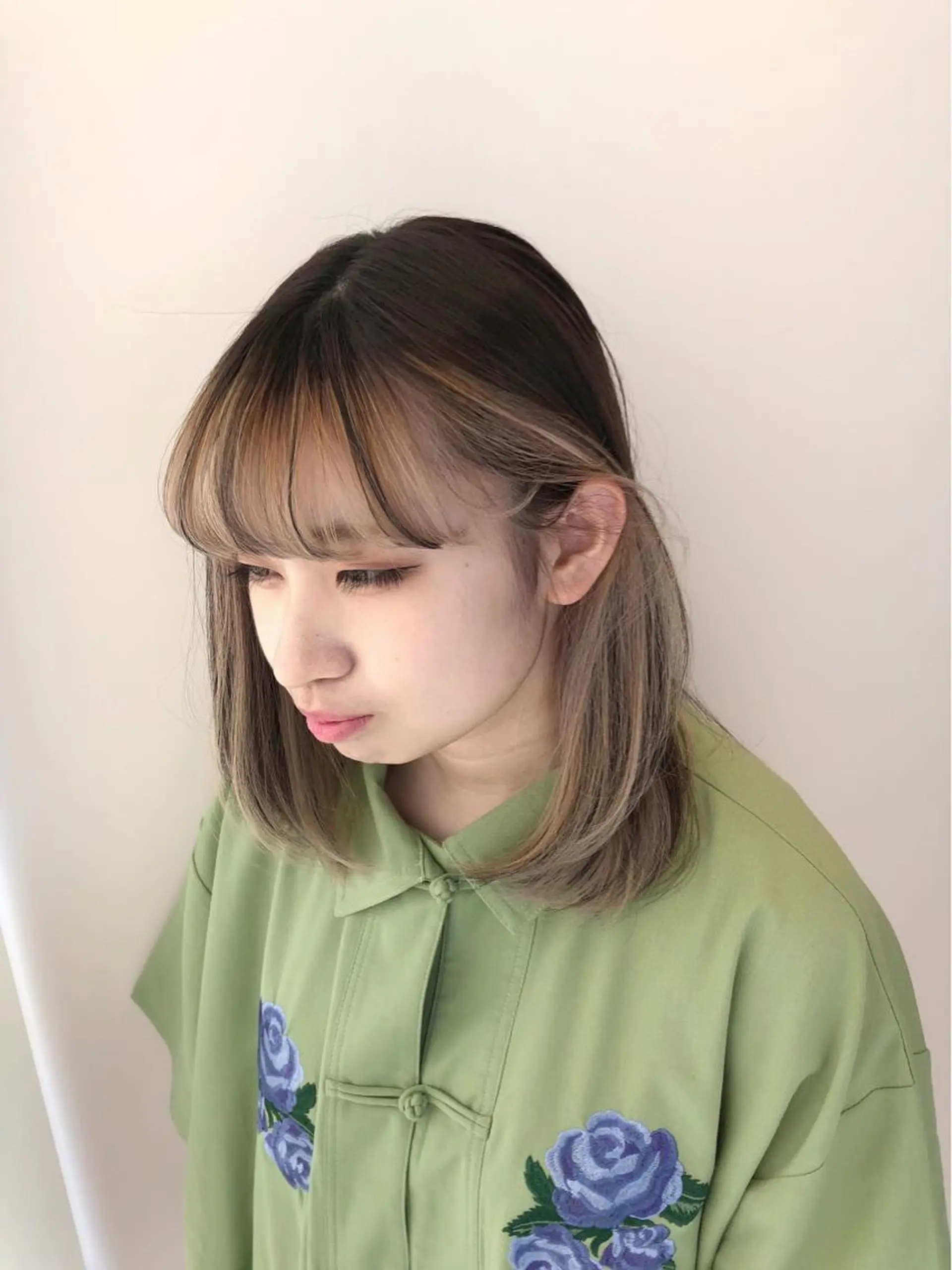 ミディアム ミストバング EIGHT 船橋のヘアスタイル